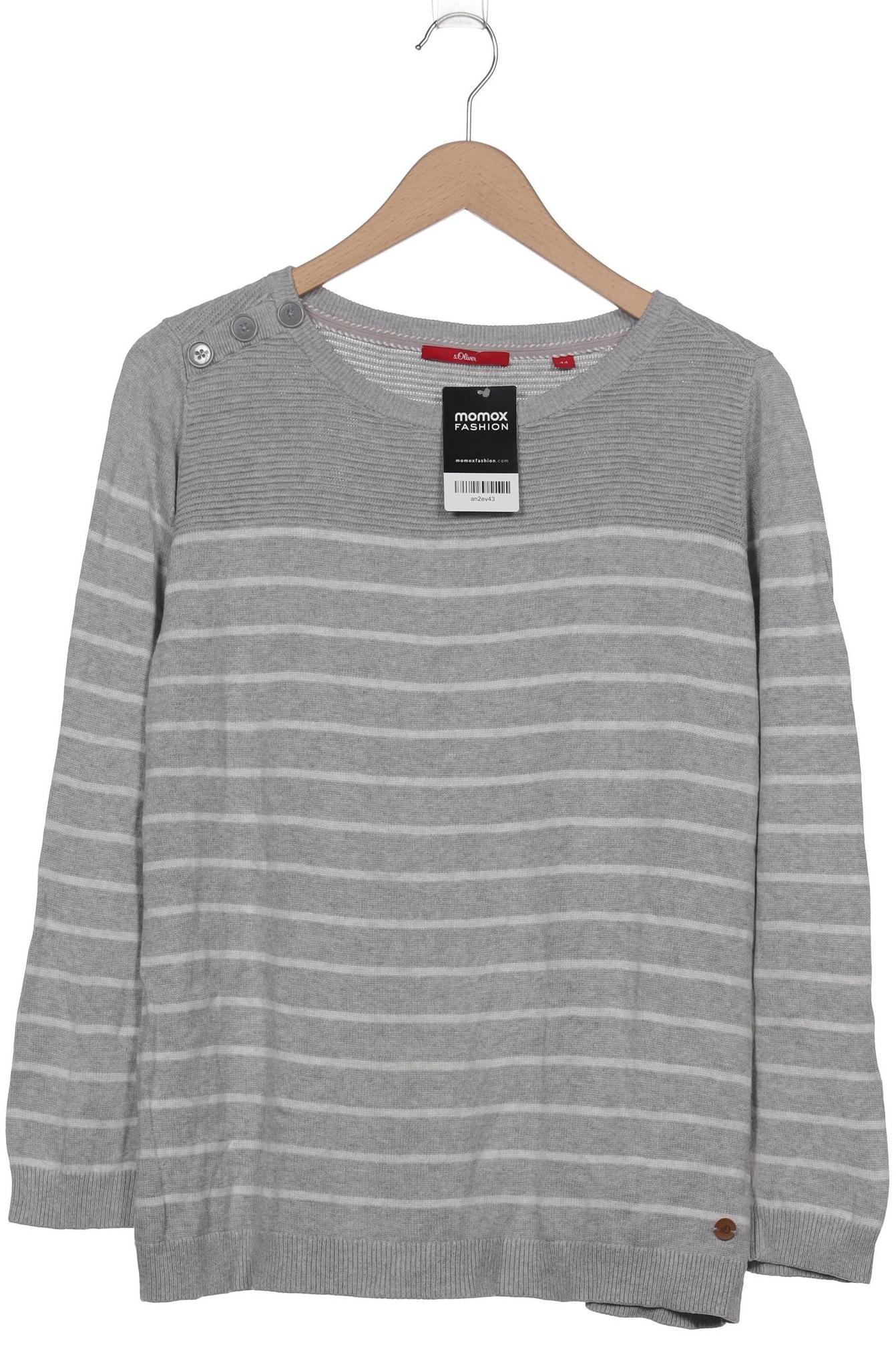 

s.Oliver Damen Pullover, grau, Gr. 44