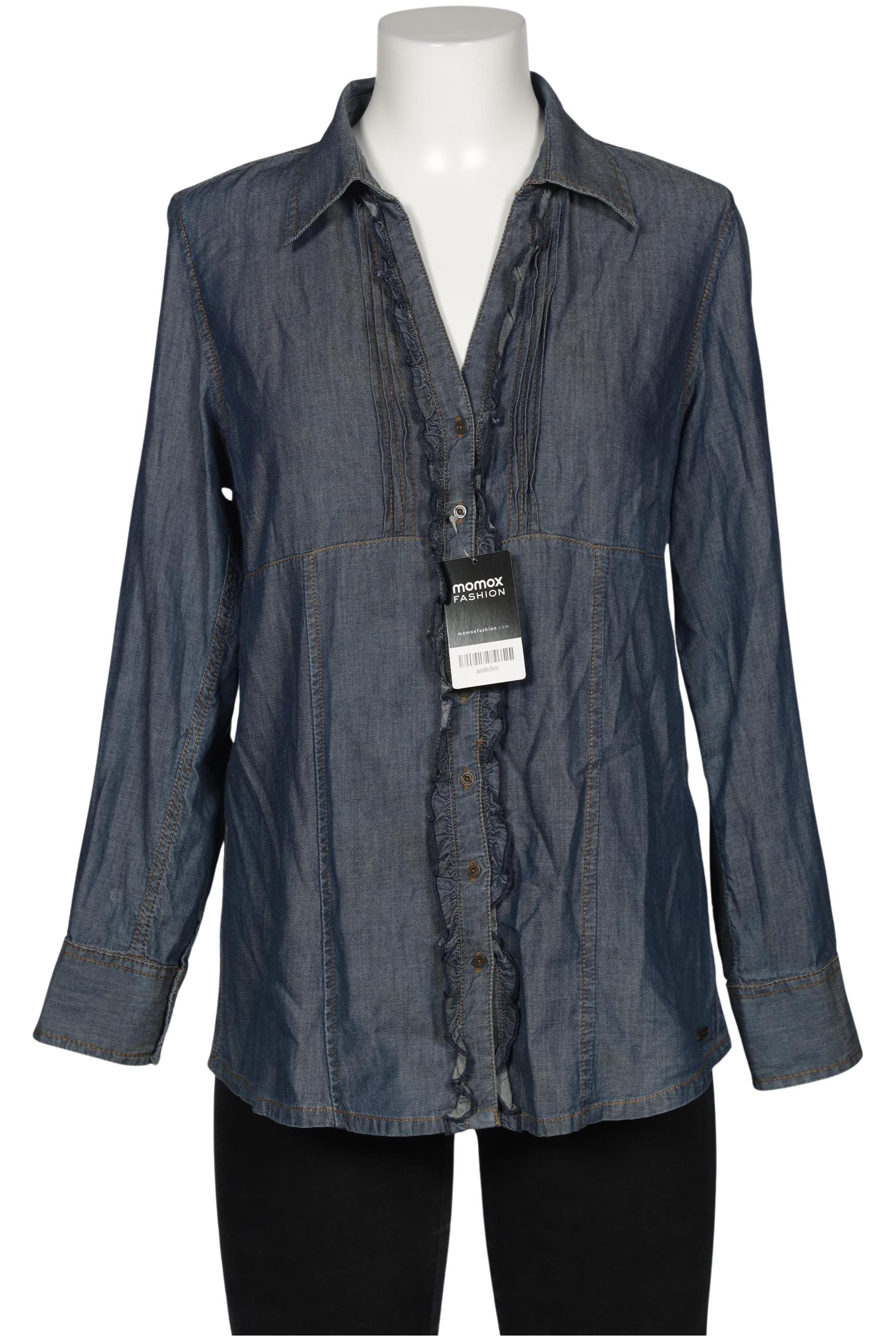

s.Oliver Damen Bluse, blau, Gr. 42