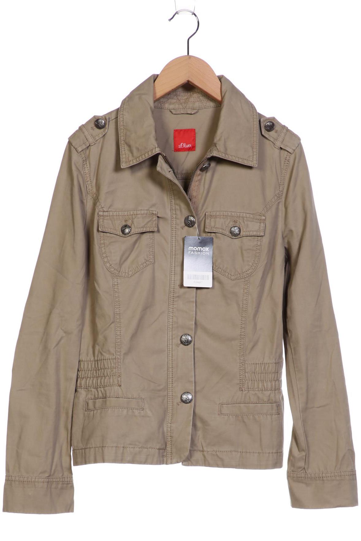 

s.Oliver Damen Jacke, beige, Gr. 40