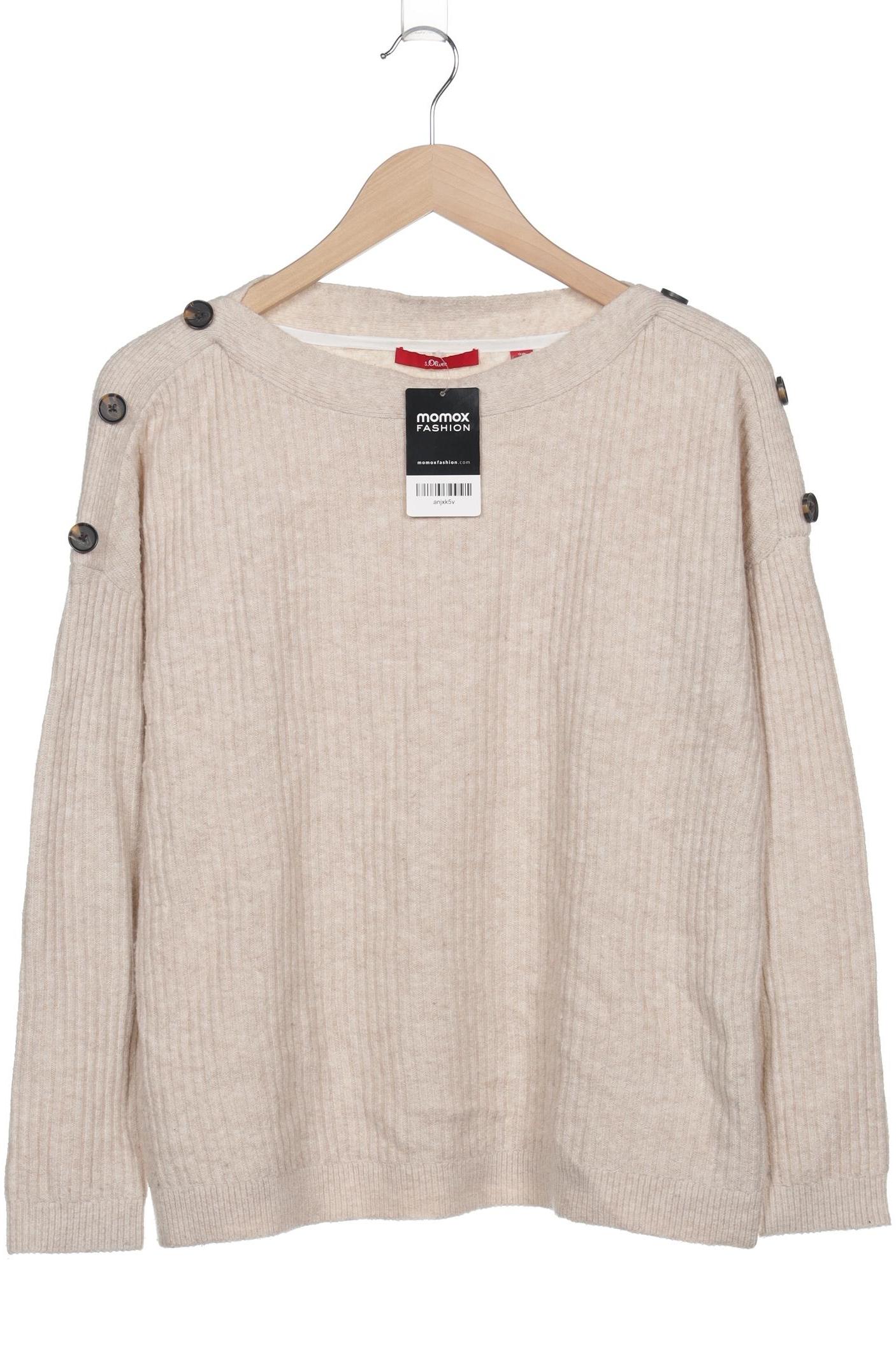 

s.Oliver Damen Pullover, beige, Gr. 38