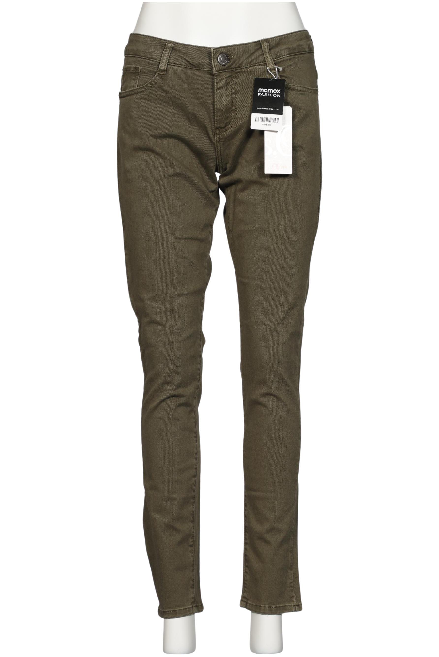 

s.Oliver Damen Jeans, grün, Gr. 40