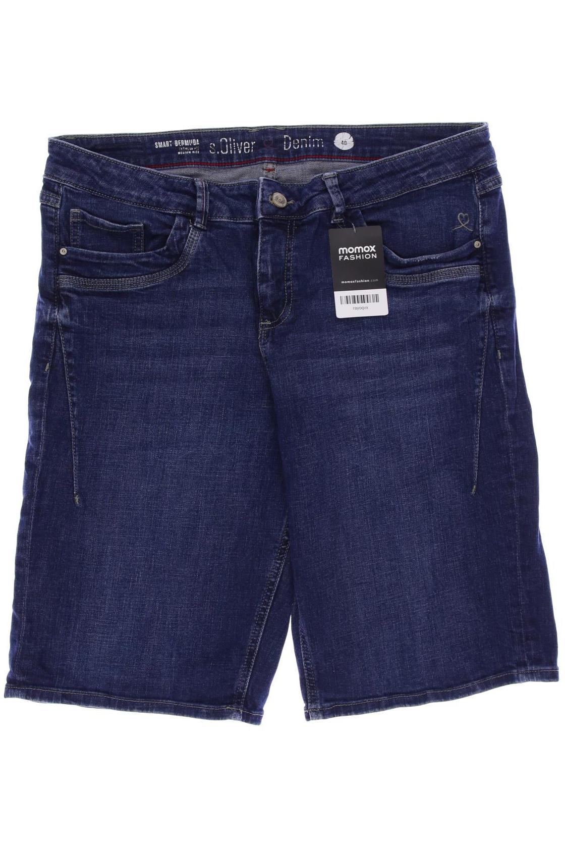 

s.Oliver Damen Shorts, blau