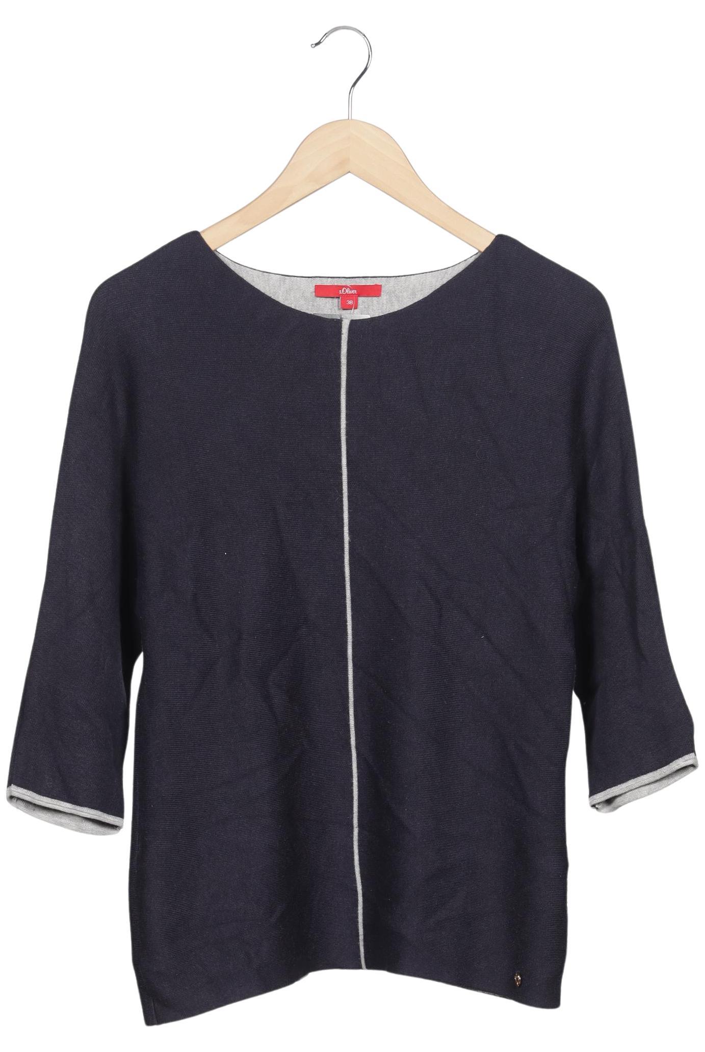 

s.Oliver Damen Pullover, marineblau, Gr. 38