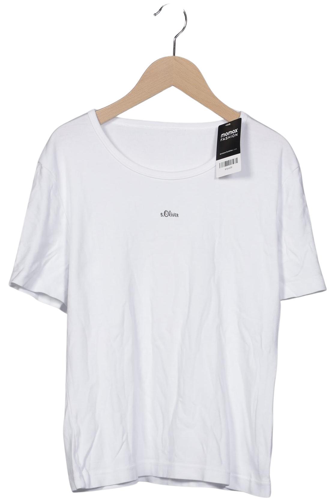 

s.Oliver Damen T-Shirt, weiß, Gr. 38
