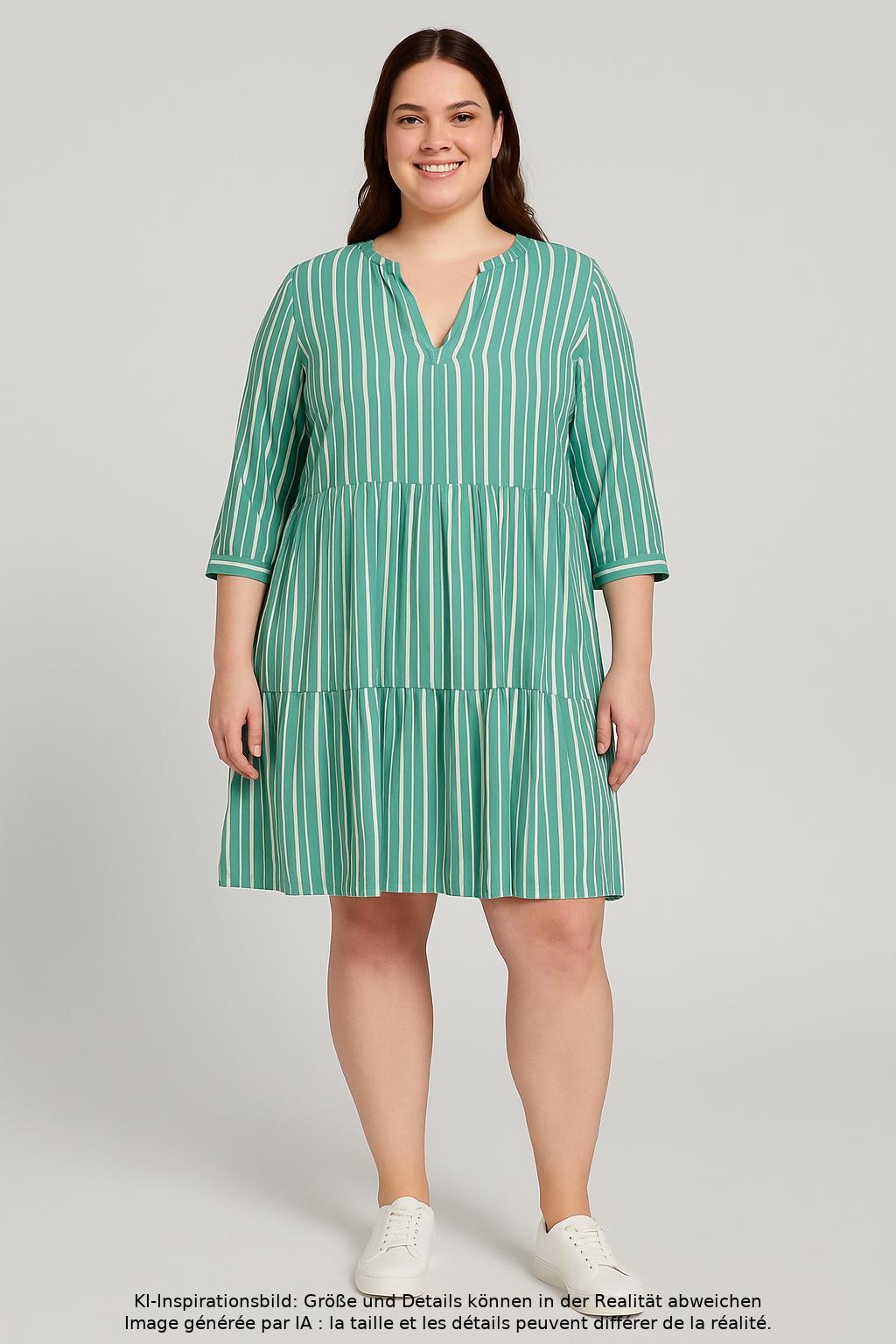 

s.Oliver Damen Kleid, mehrfarbig, Gr. 44