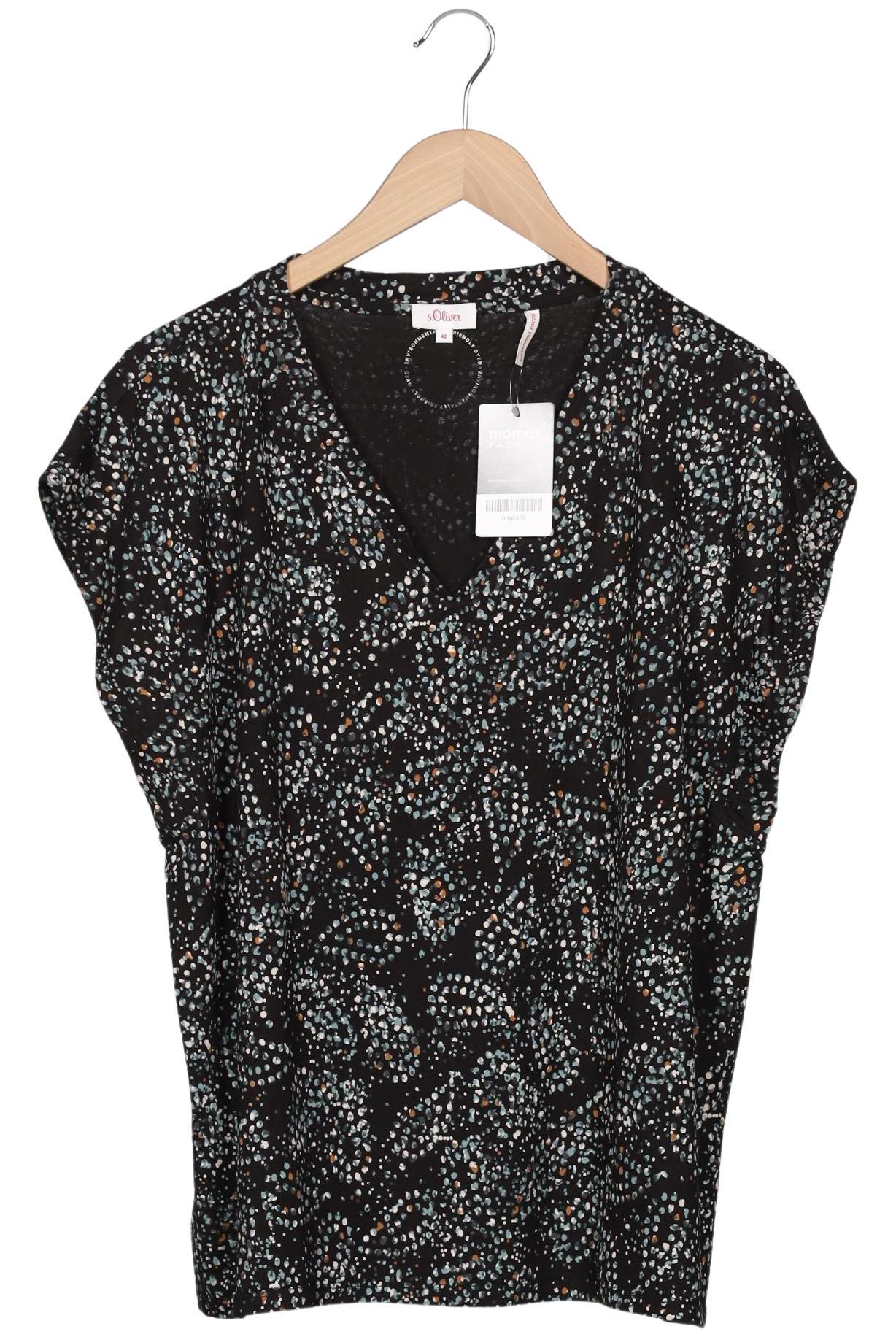 

s.Oliver Damen T-Shirt, schwarz, Gr. 42