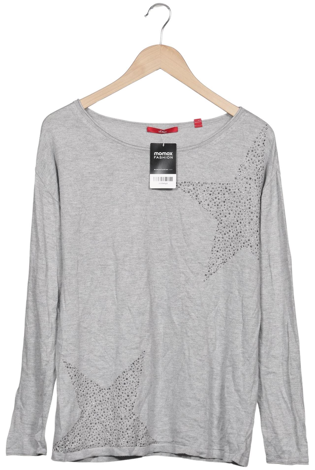 

s.Oliver Damen Pullover, grau, Gr. 42