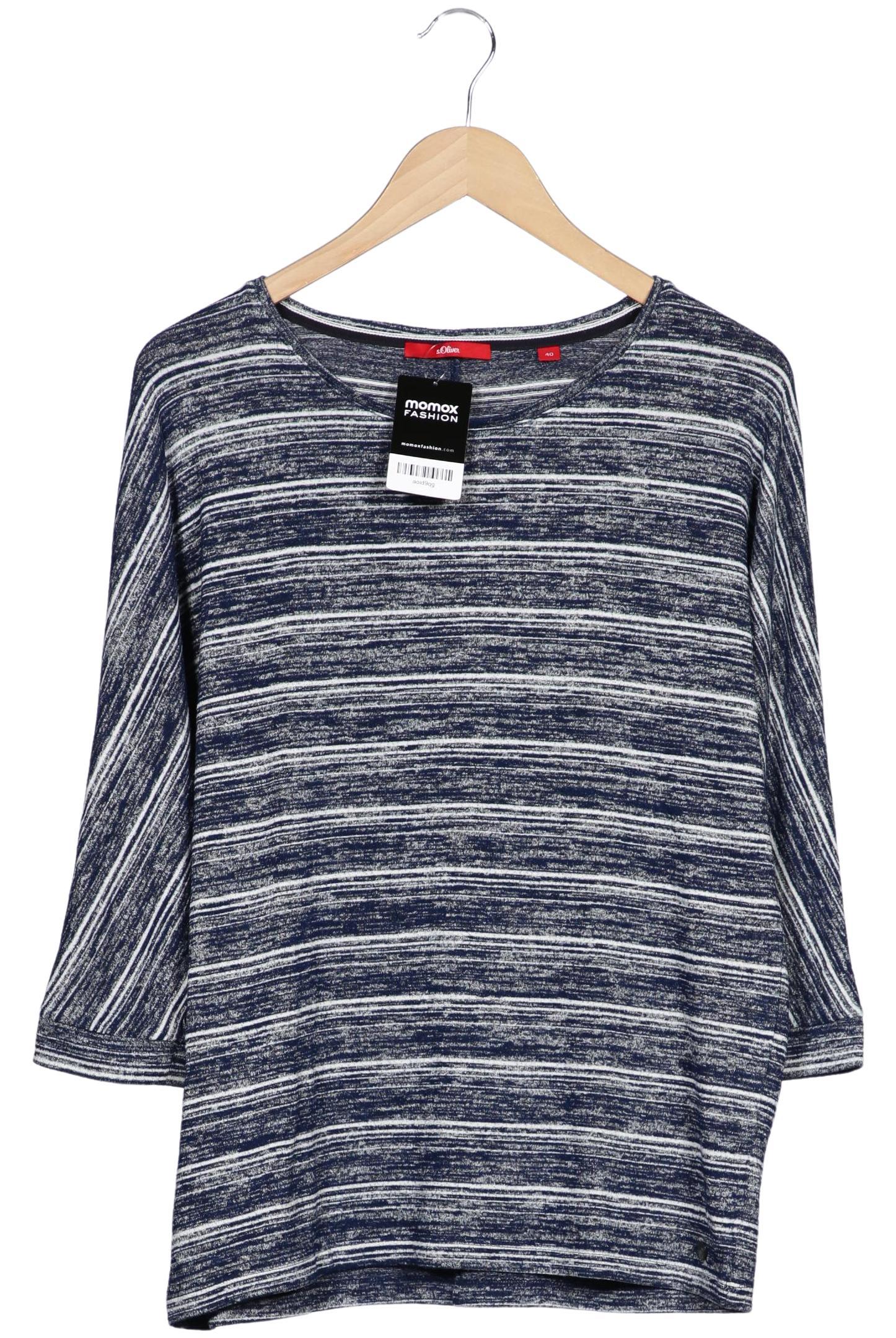 

s.Oliver Damen Langarmshirt, mehrfarbig, Gr. 40