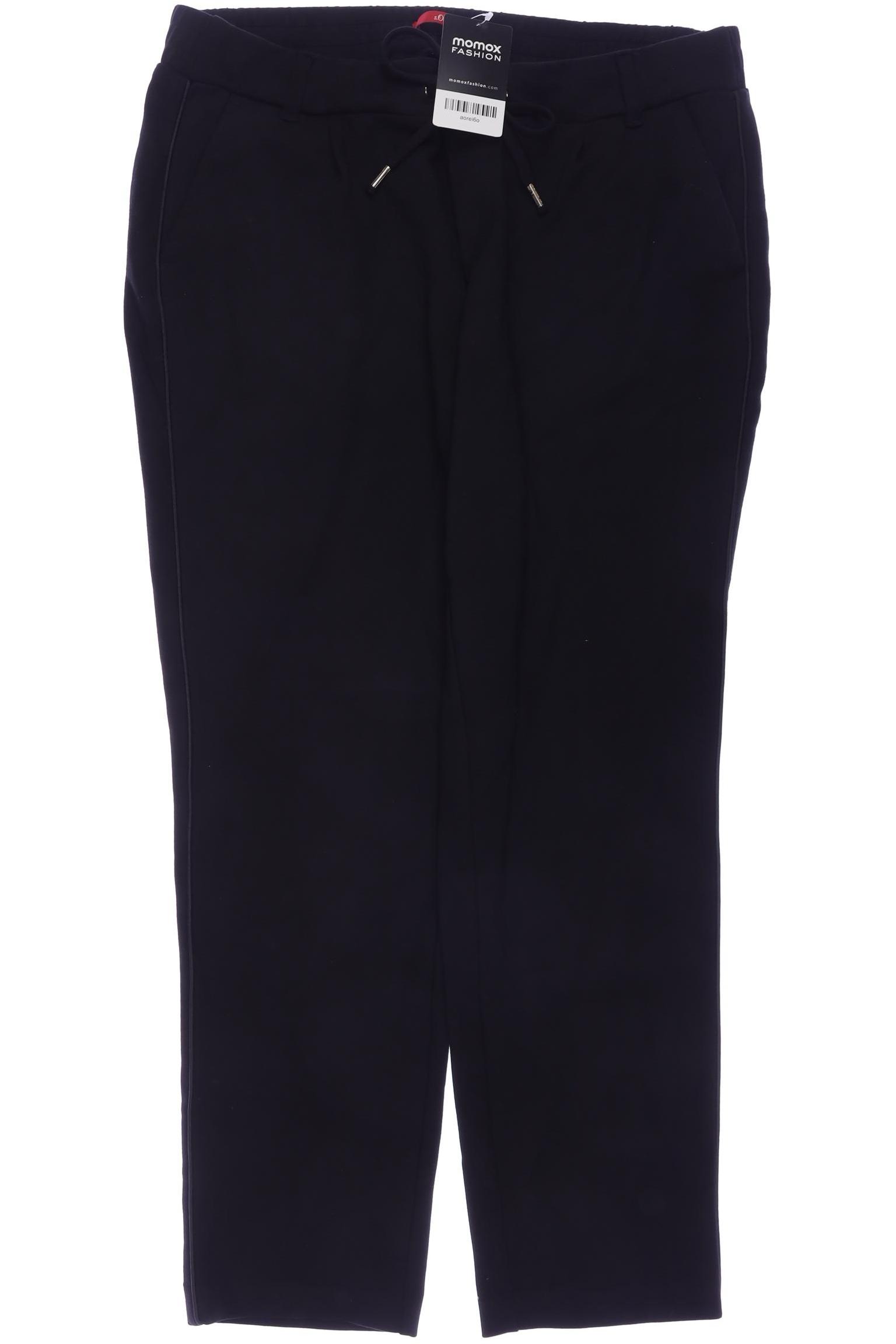 

s.Oliver Damen Stoffhose, schwarz, Gr. 40