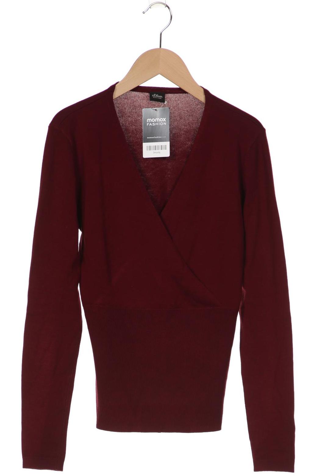 

s.Oliver Damen Pullover, bordeaux, Gr. 34