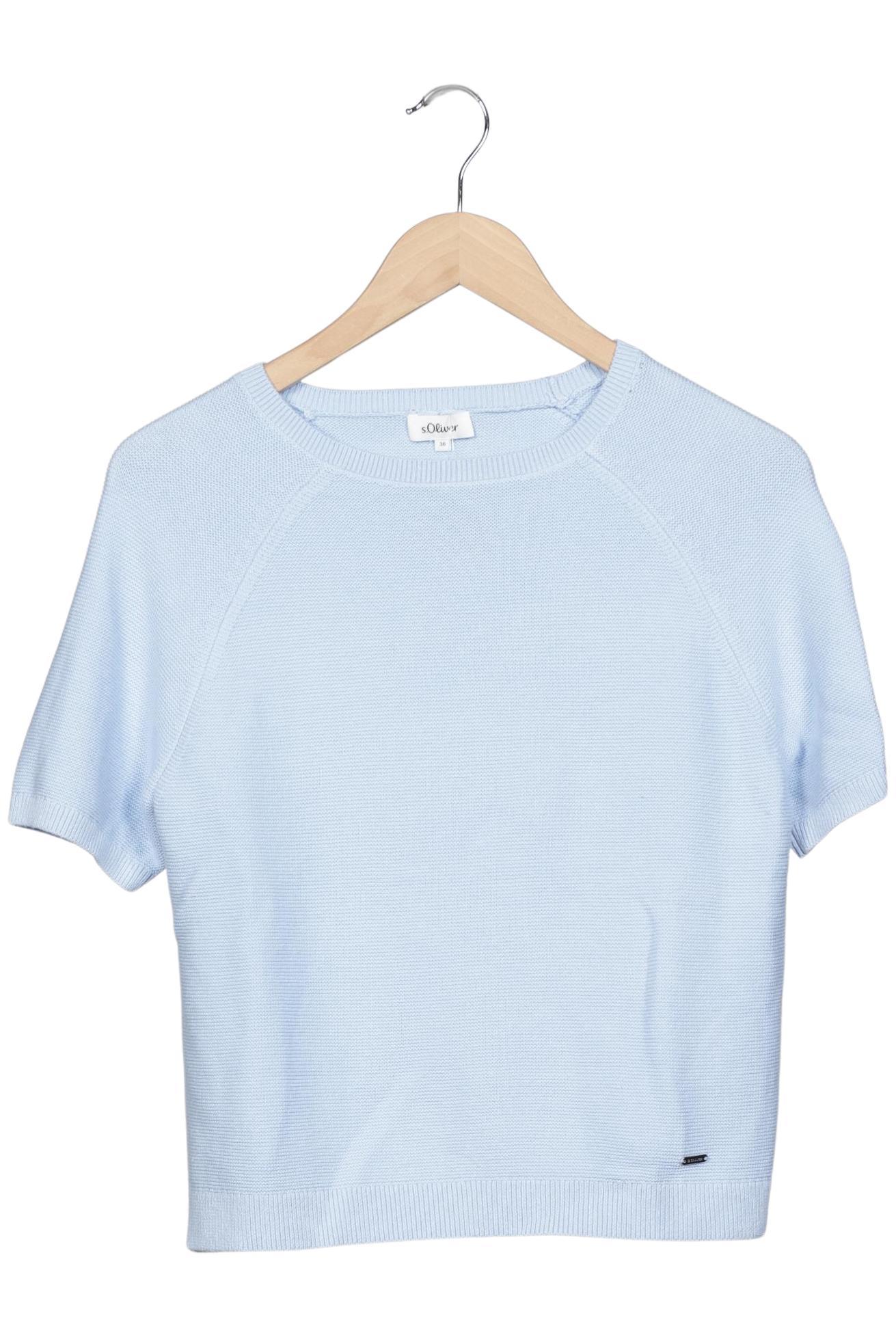 

s.Oliver Damen Pullover, hellblau, Gr. 36