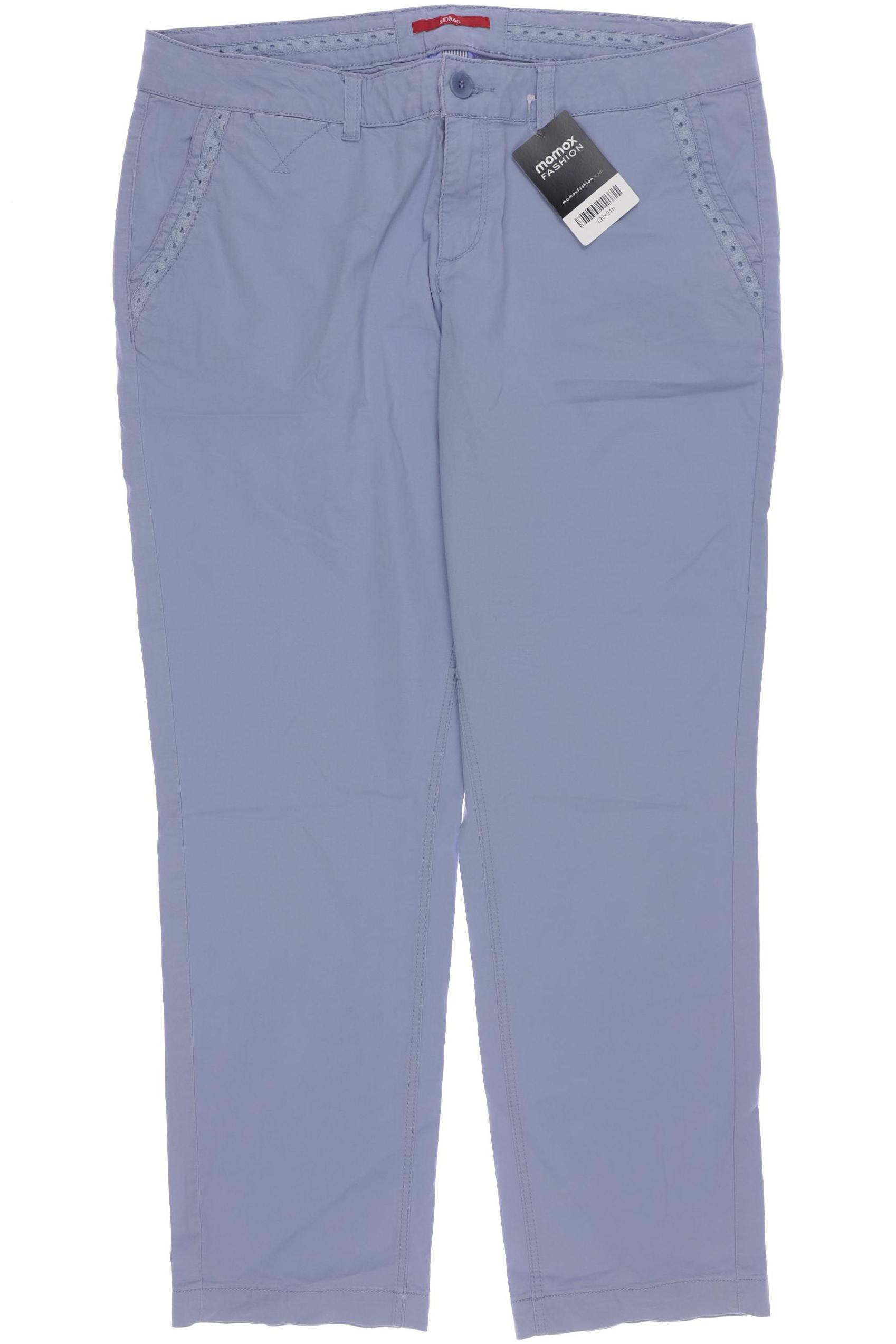 

s.Oliver Damen Stoffhose, blau, Gr. 40