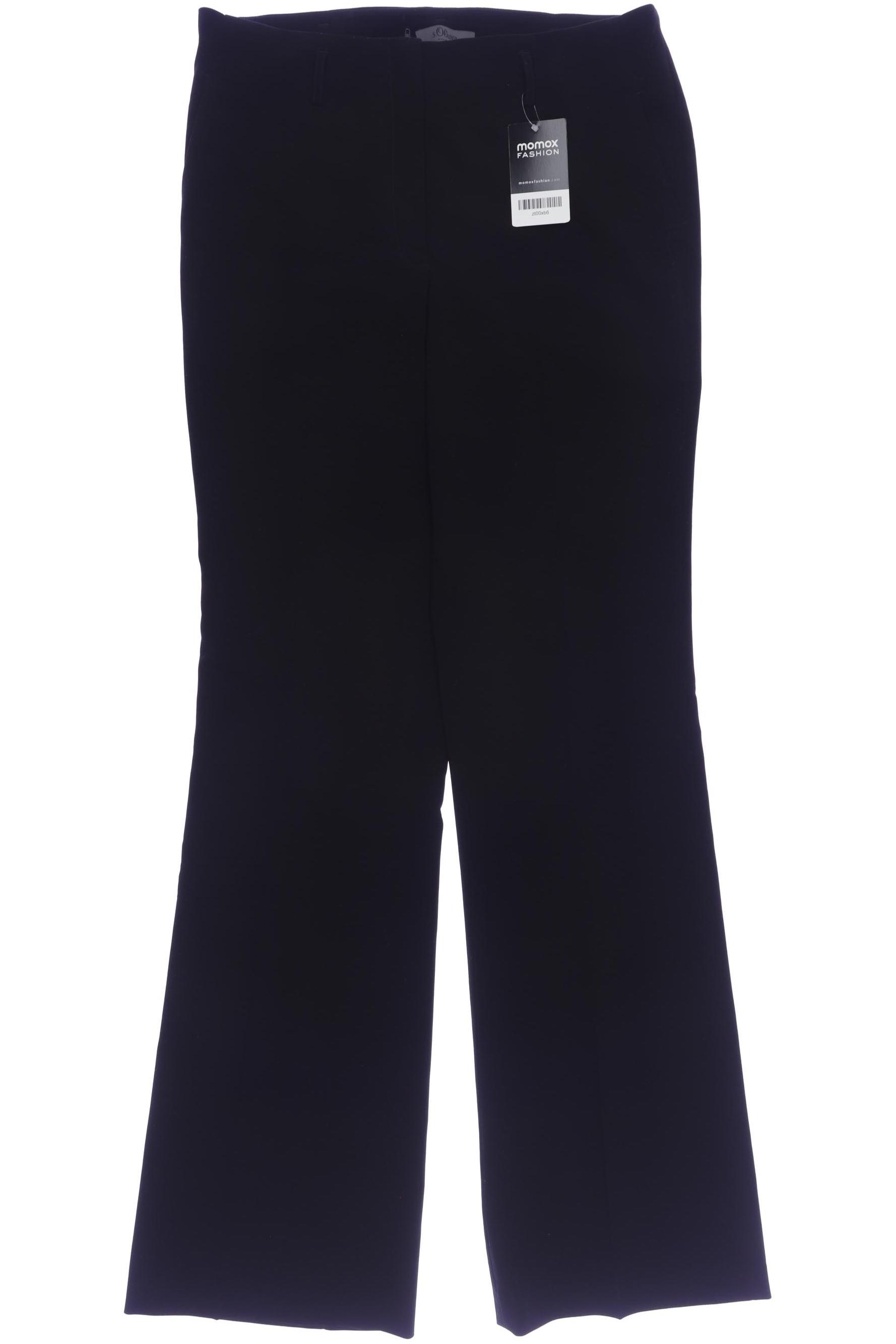 

s.Oliver Damen Stoffhose, schwarz, Gr. 38
