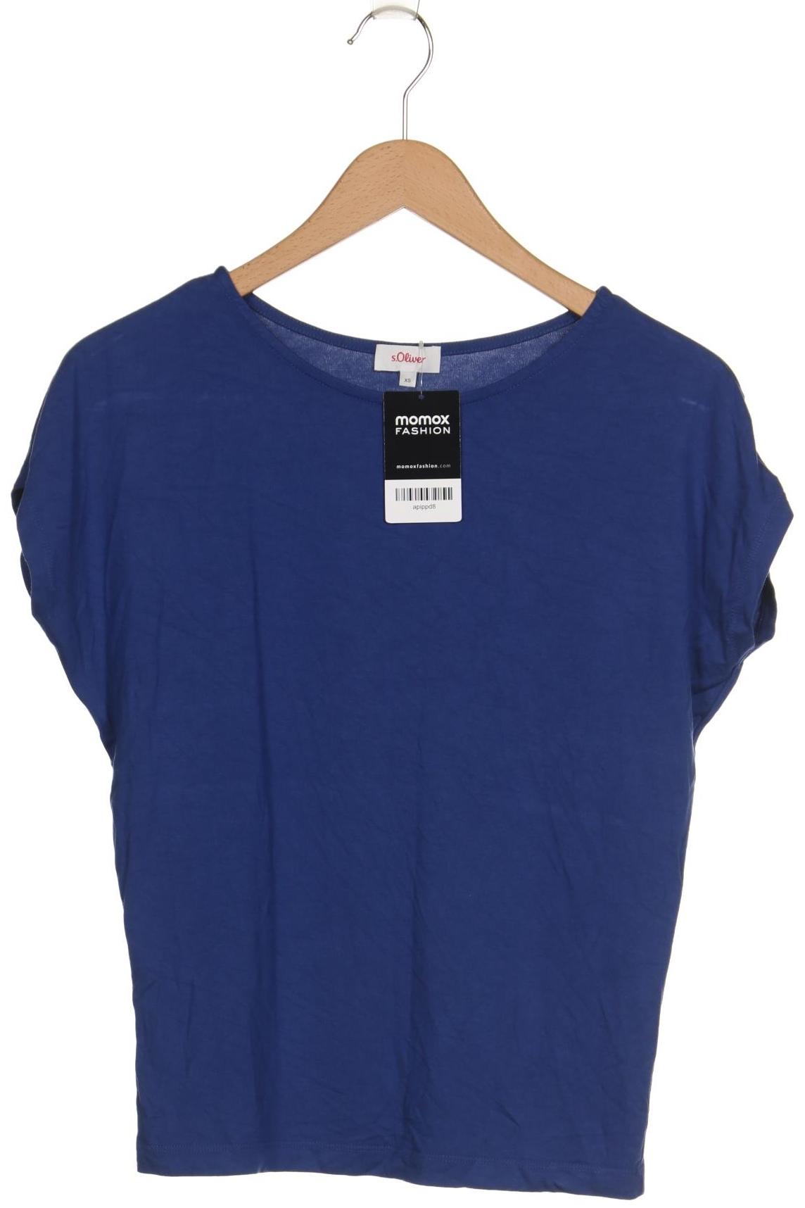 

s.Oliver Damen T-Shirt, marineblau, Gr. 34