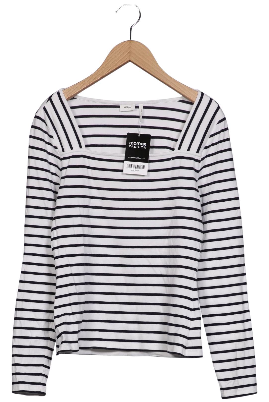 

s.Oliver Damen Langarmshirt, mehrfarbig, Gr. 34