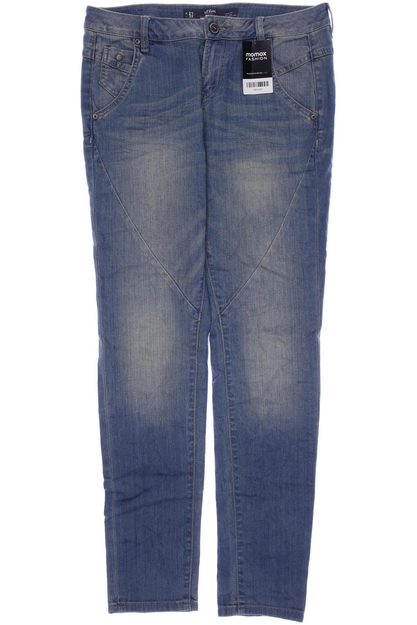 

s.Oliver Damen Jeans, blau