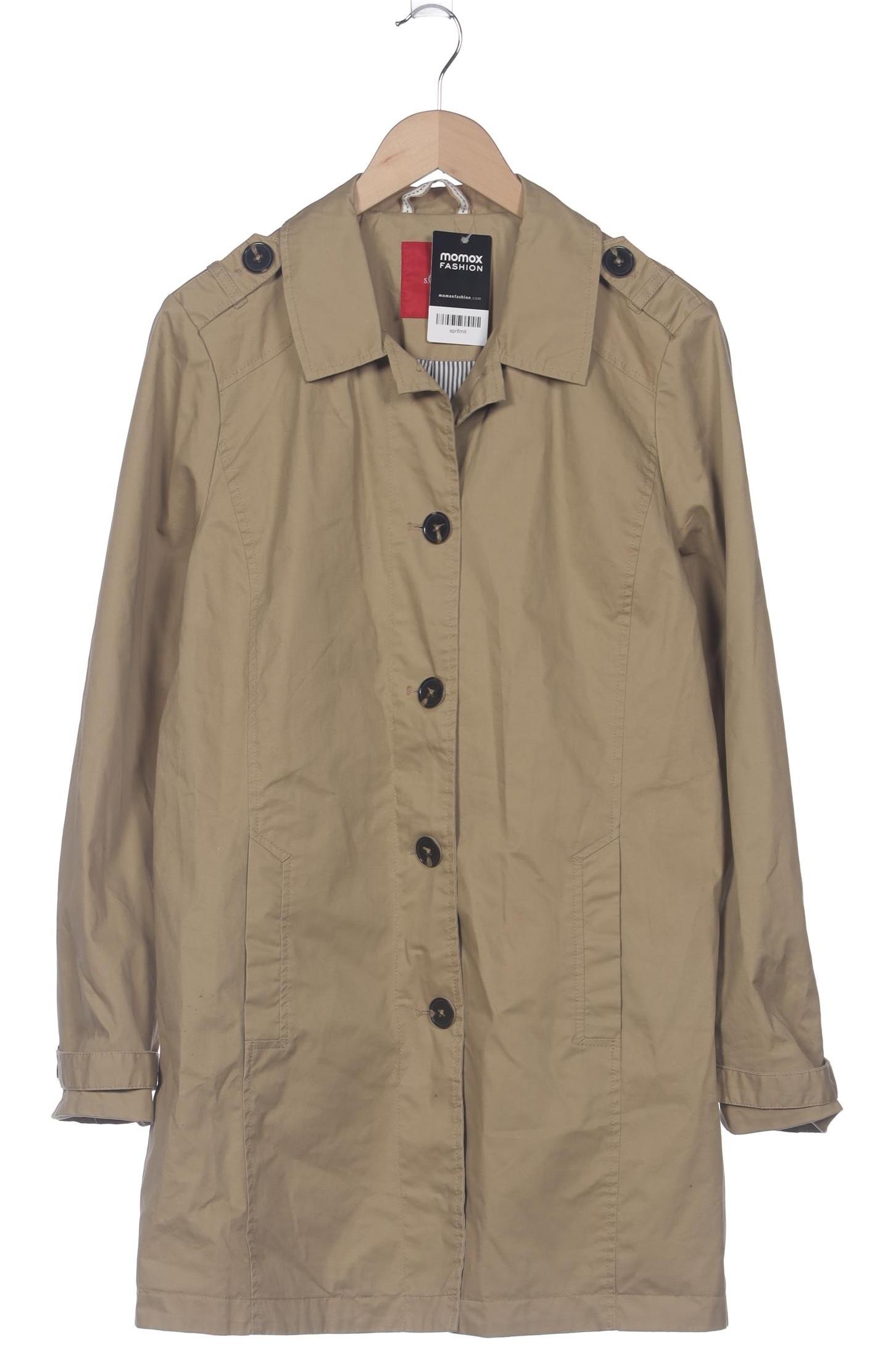 

s.Oliver Damen Mantel, beige, Gr. 42