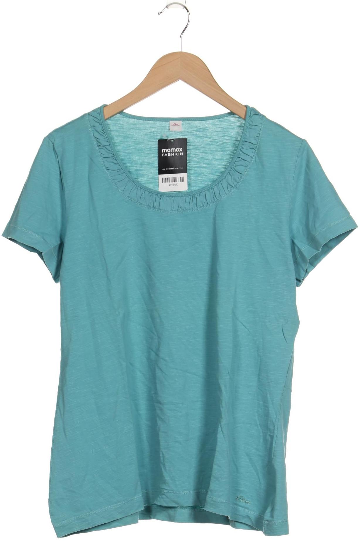 

s.Oliver Damen T-Shirt, blau, Gr. 46