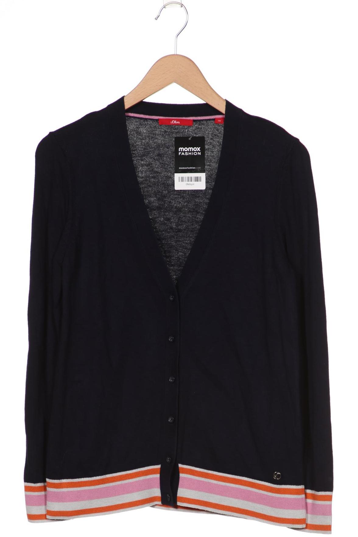 

s.Oliver Damen Strickjacke, marineblau, Gr. 38
