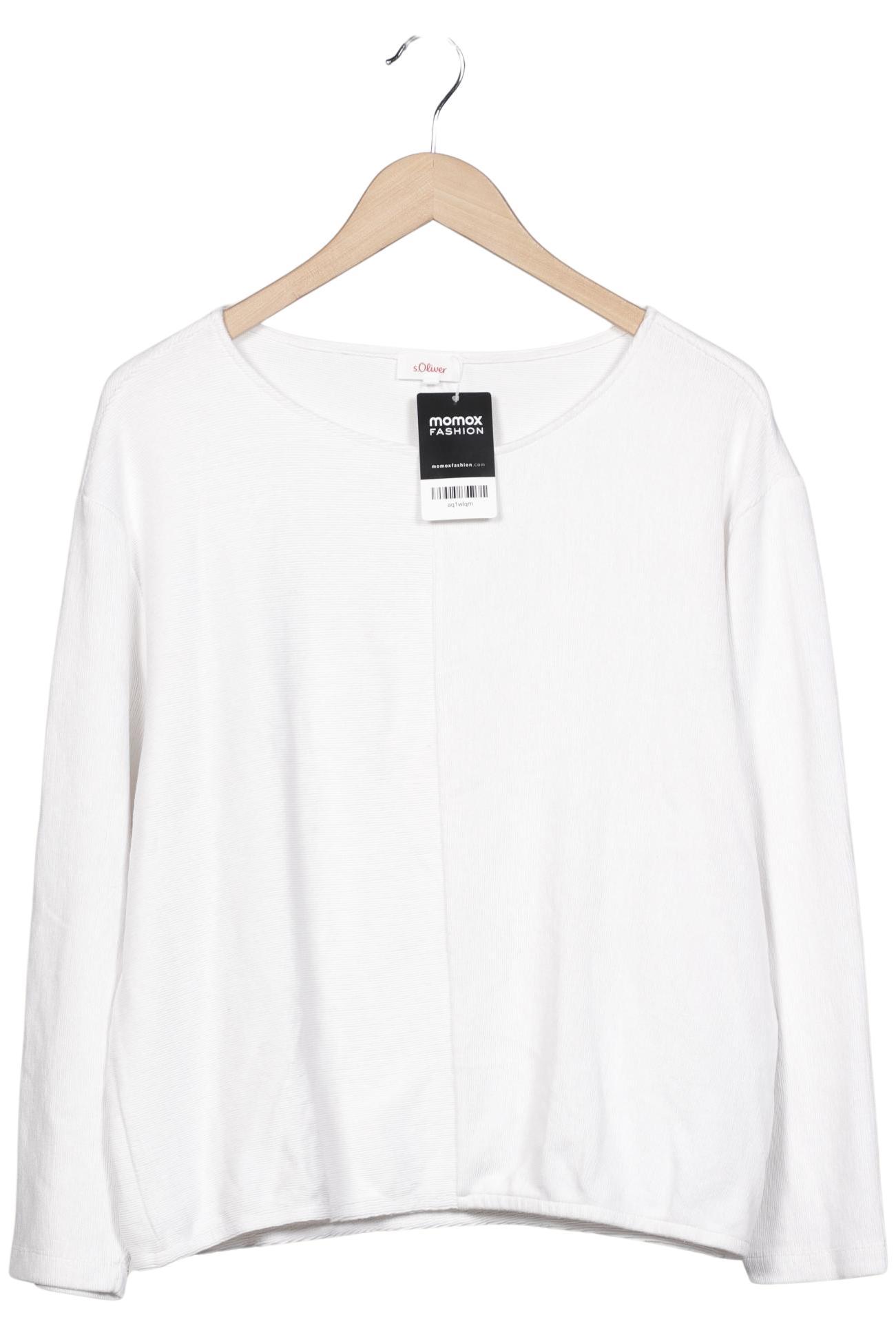 

s.Oliver Damen Sweatshirt, weiß, Gr. 44