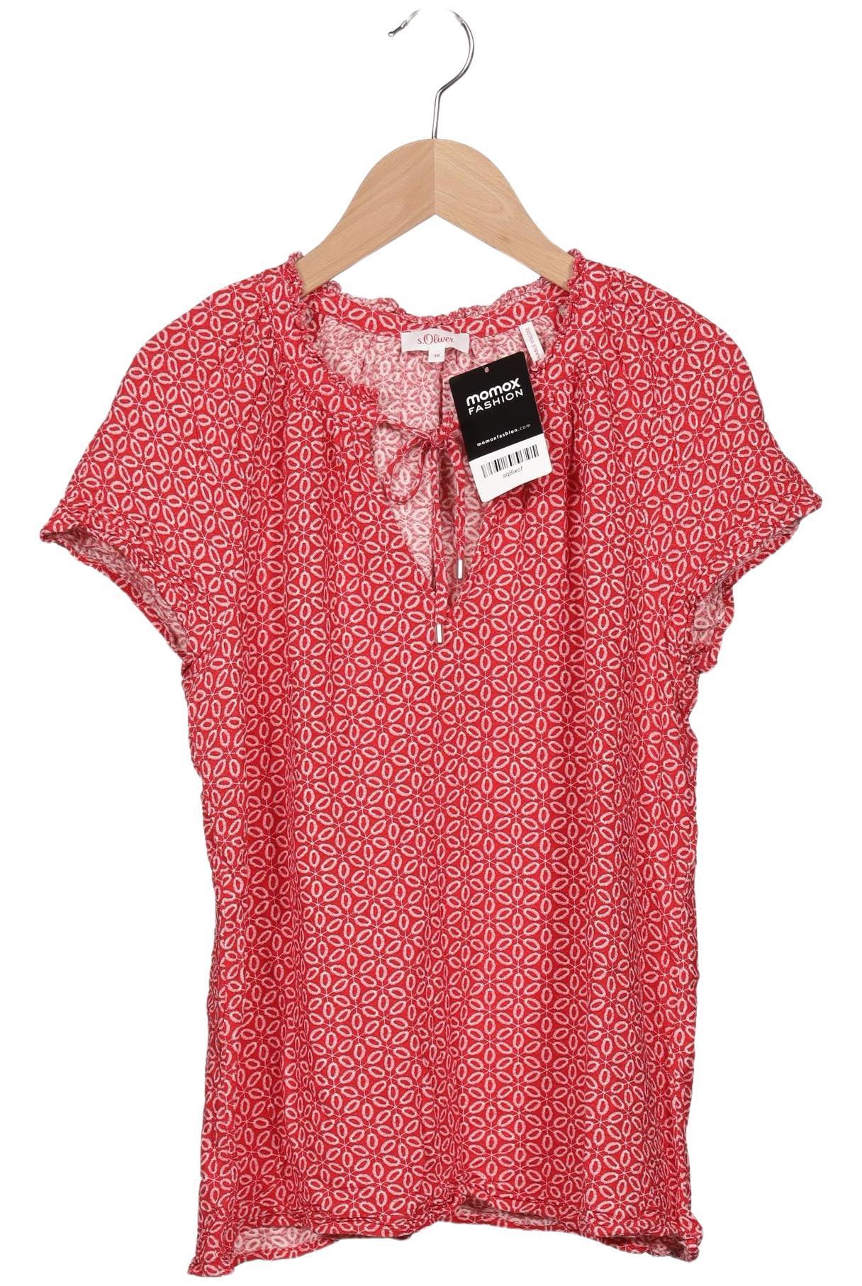 

s.Oliver Damen Bluse, rot, Gr. 38