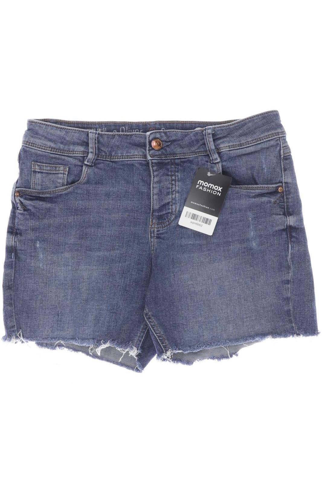 

s.Oliver Damen Shorts, blau, Gr. 34