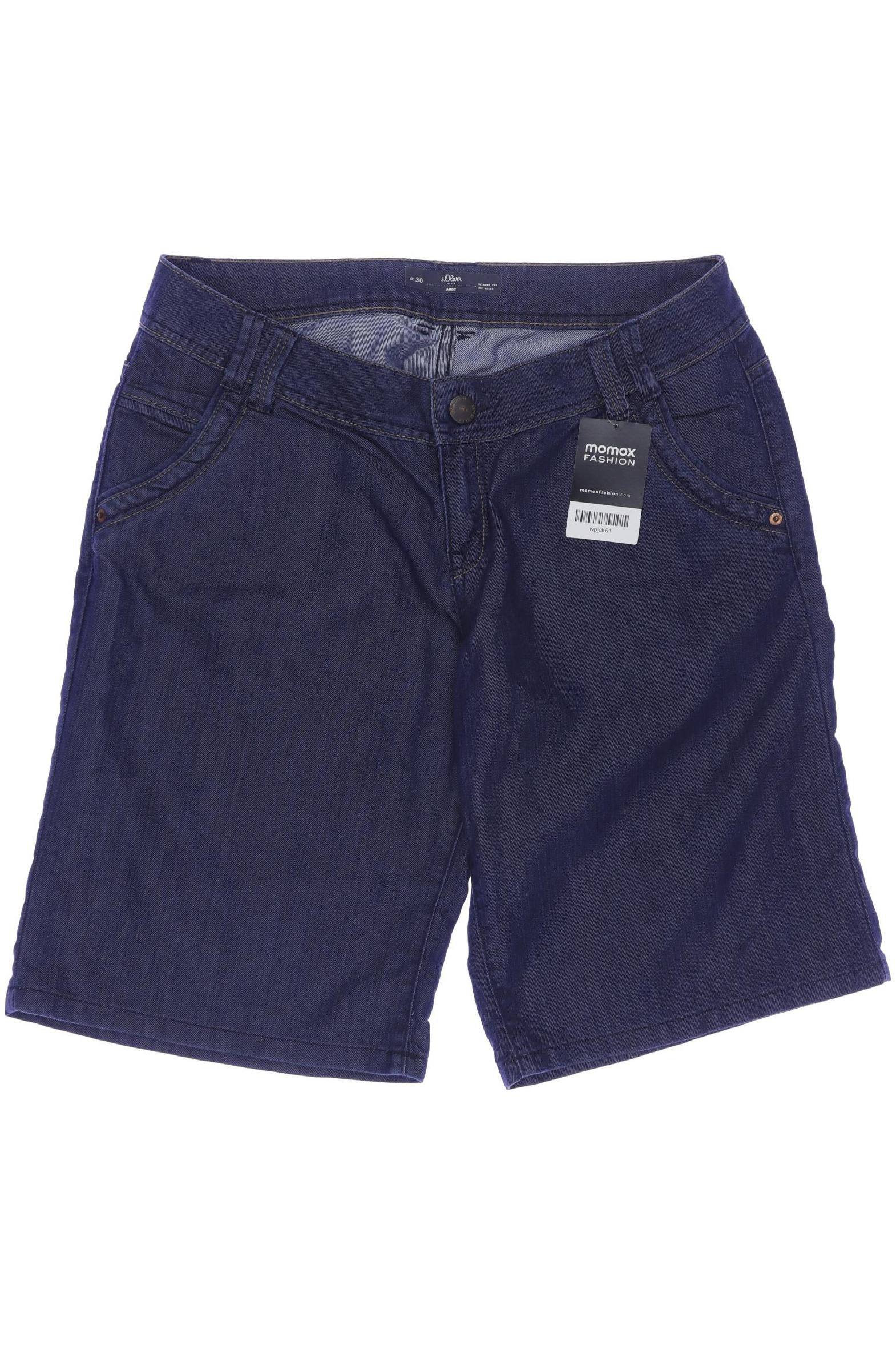 

s.Oliver Damen Shorts, blau, Gr. 30