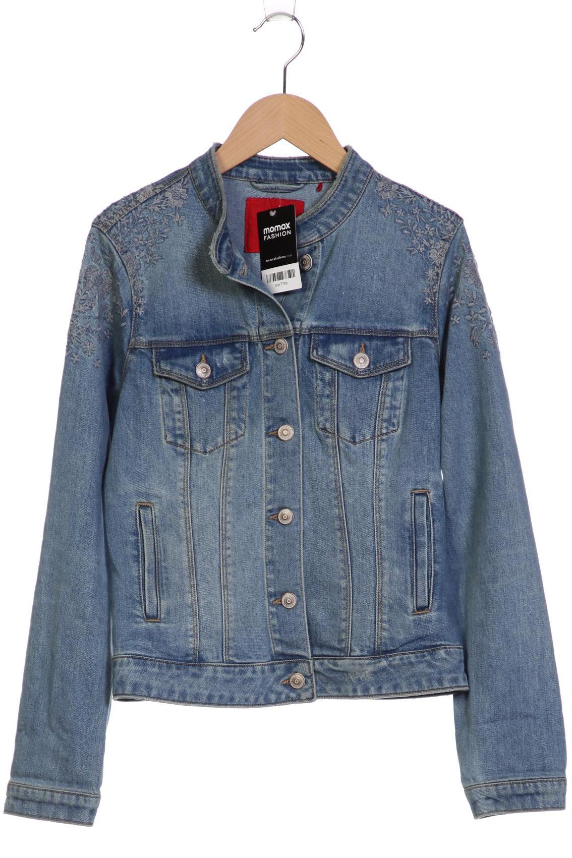 

s.Oliver Damen Jacke, blau, Gr. 34
