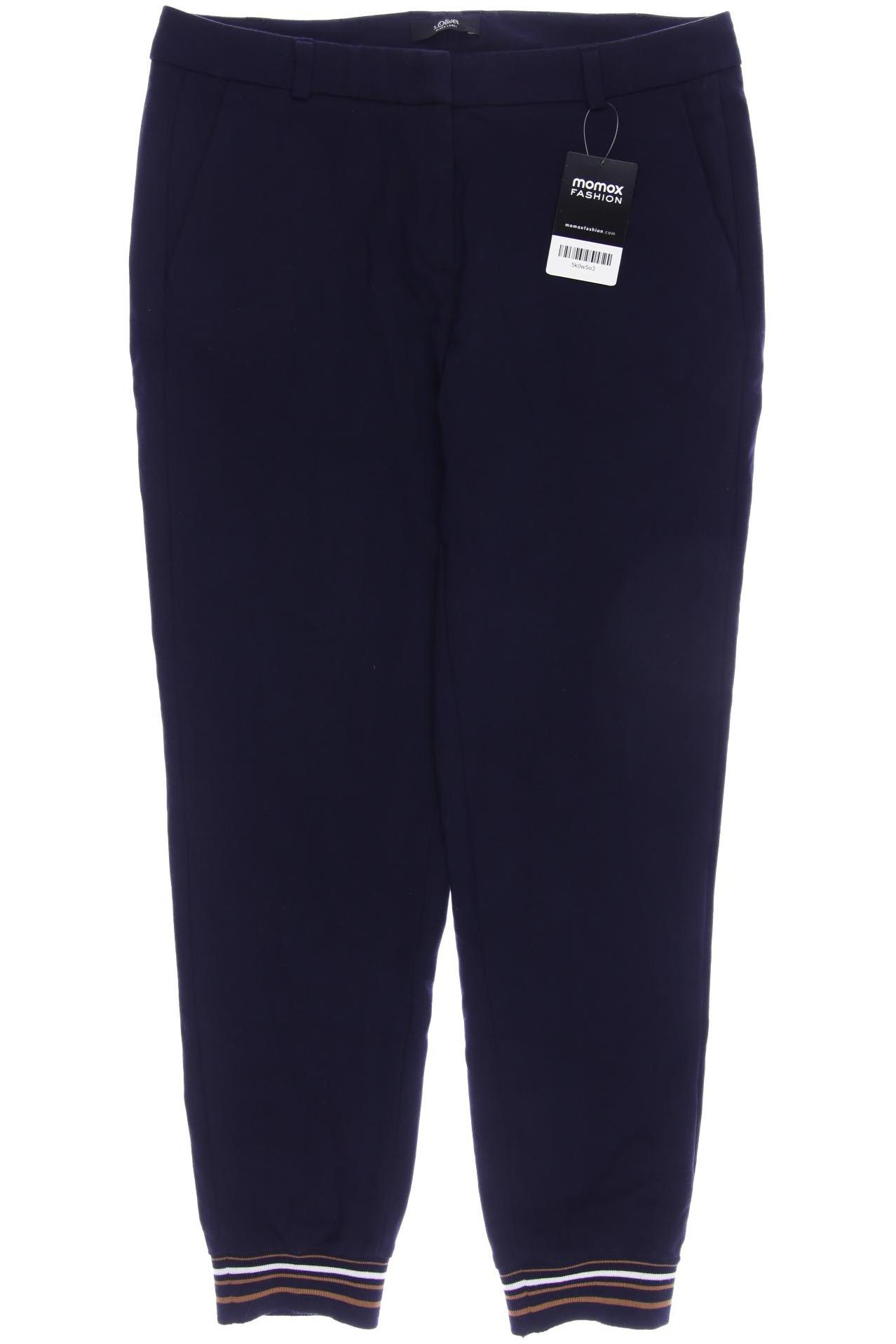 

s.Oliver Damen Stoffhose, marineblau, Gr. 31