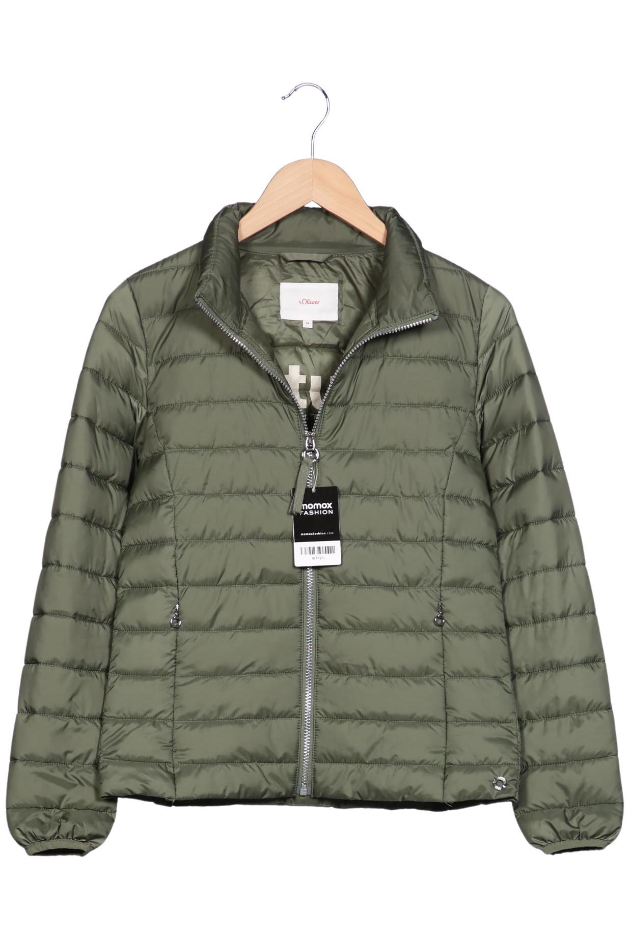 

s.Oliver Damen Jacke, grün, Gr. 34