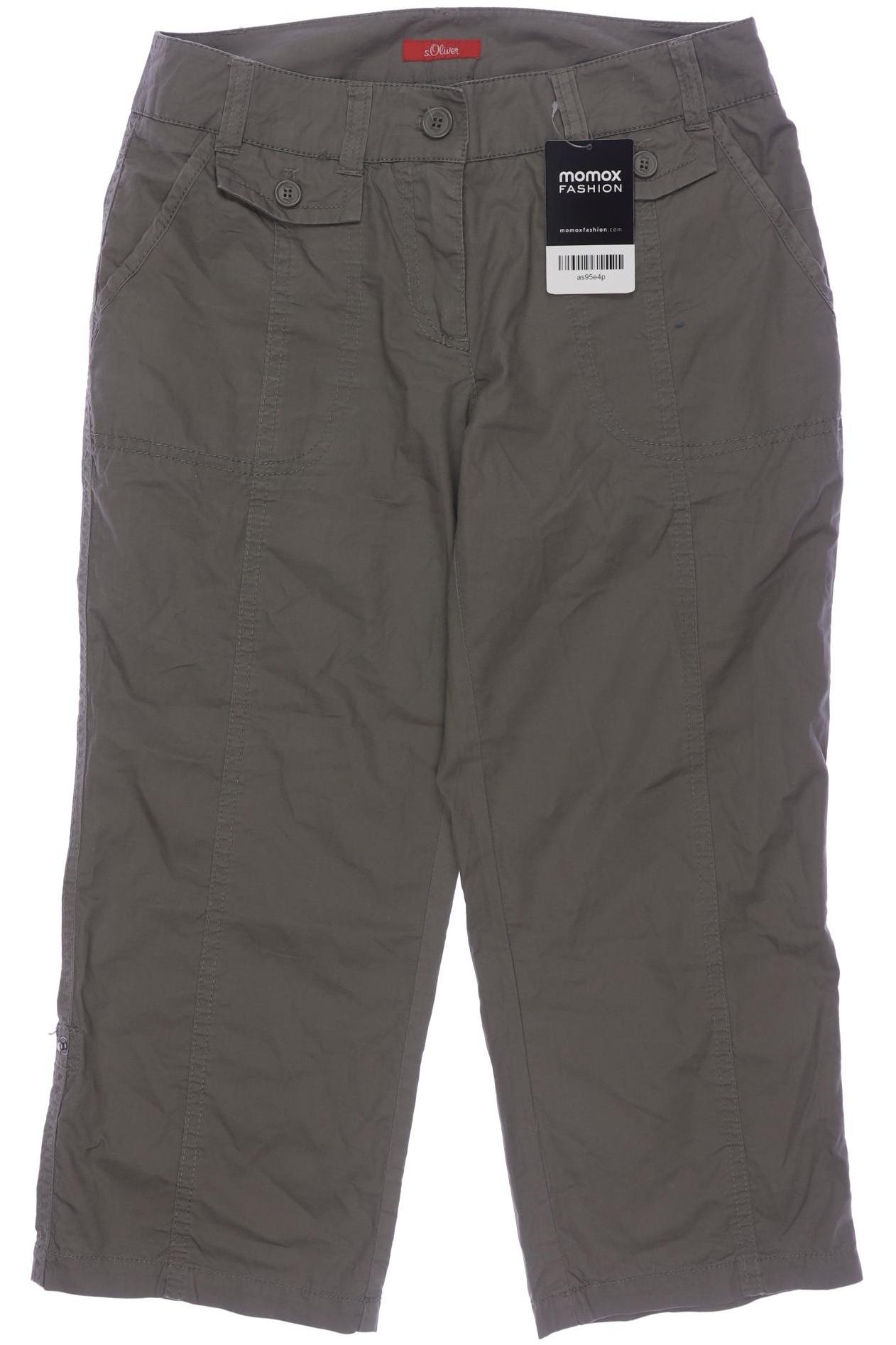 

s.Oliver Damen Stoffhose, grün, Gr. 34