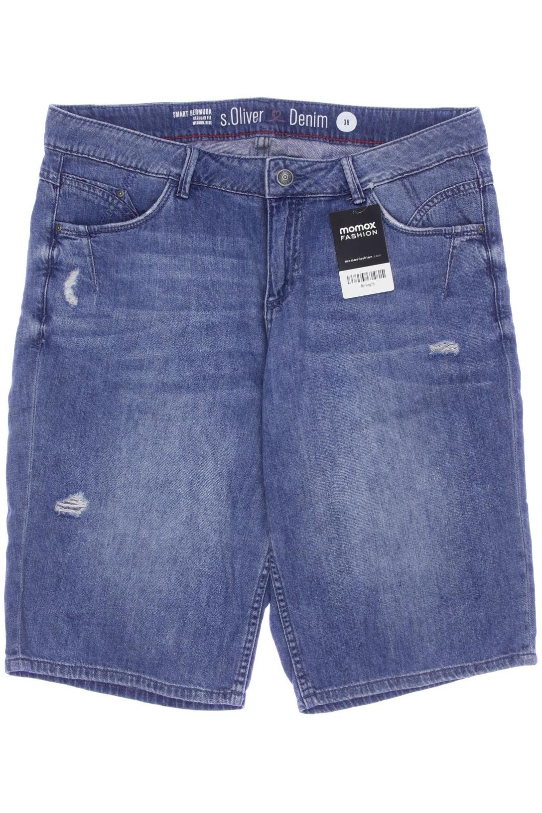 

s.Oliver Damen Shorts, blau, Gr. 38