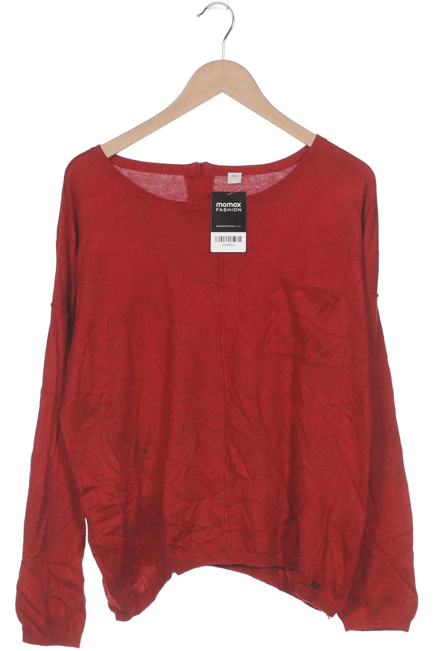 

s.Oliver Damen Pullover, rot, Gr. 42