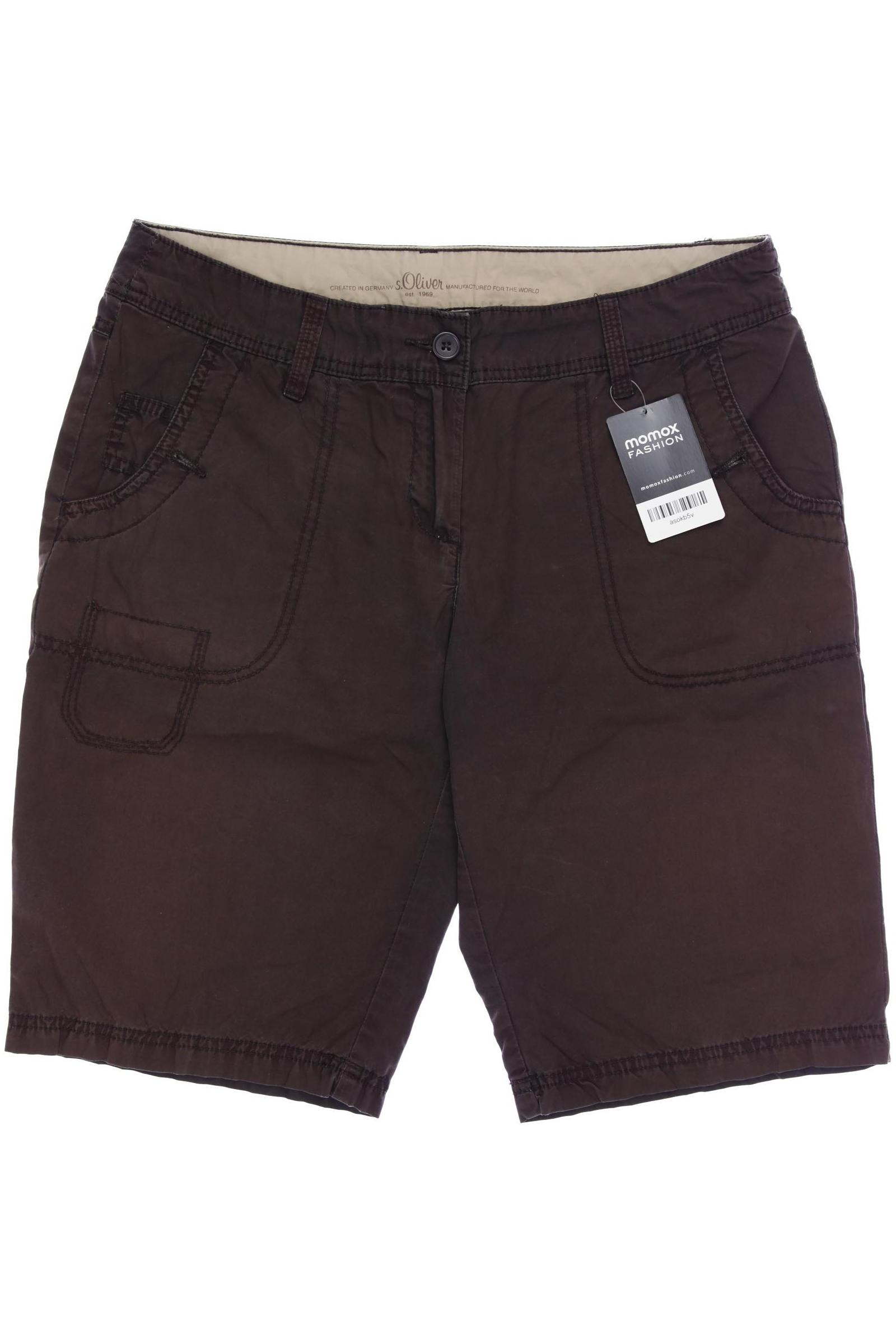 

s.Oliver Damen Shorts, braun, Gr. 42