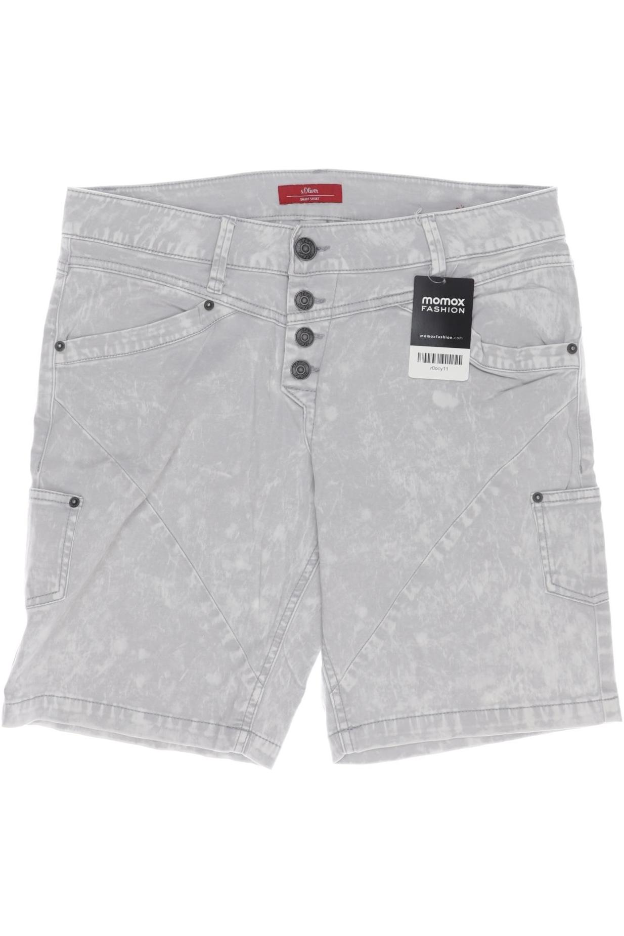 

s.Oliver Damen Shorts, grau, Gr. 32