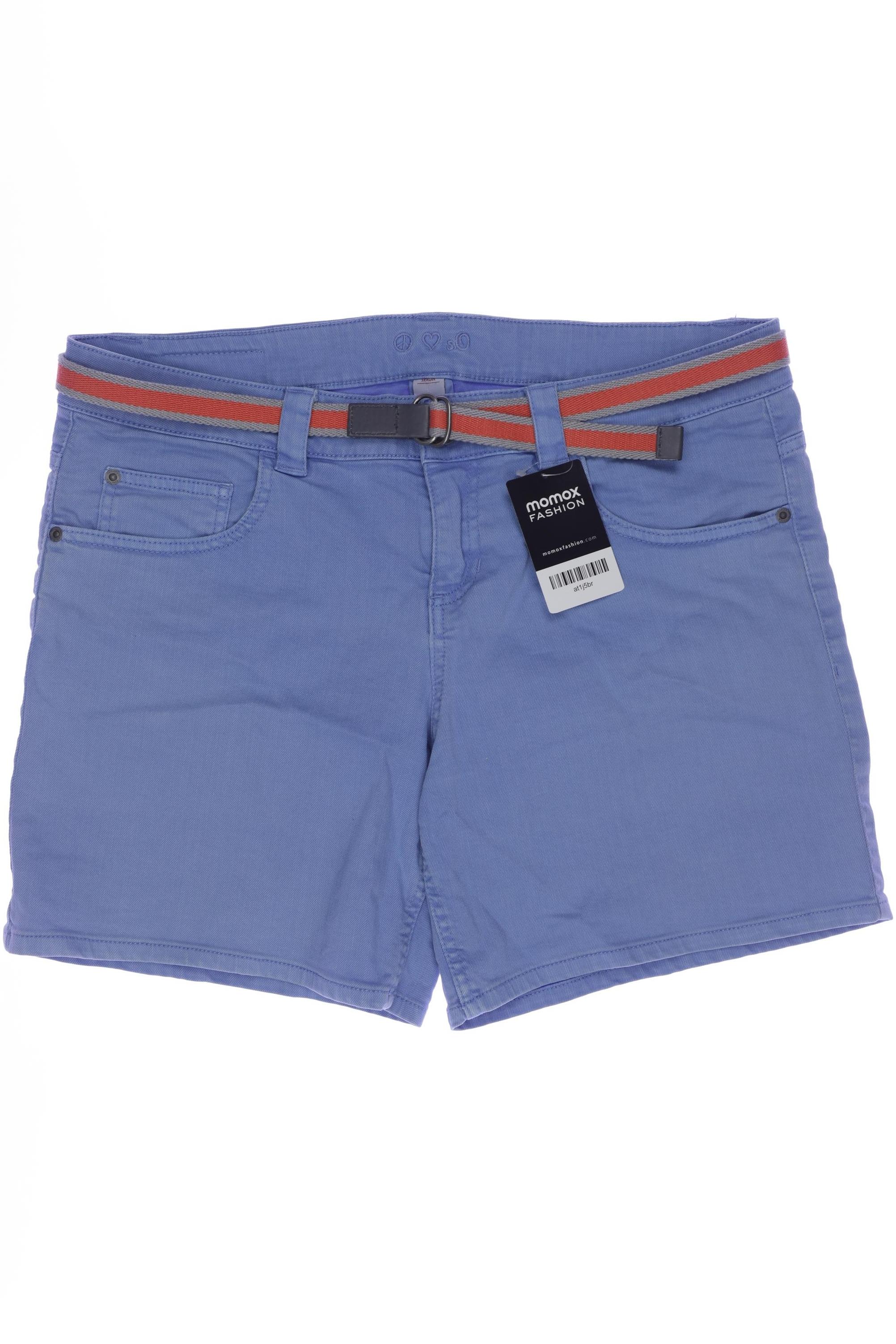 

s.Oliver Damen Shorts, blau, Gr. 40