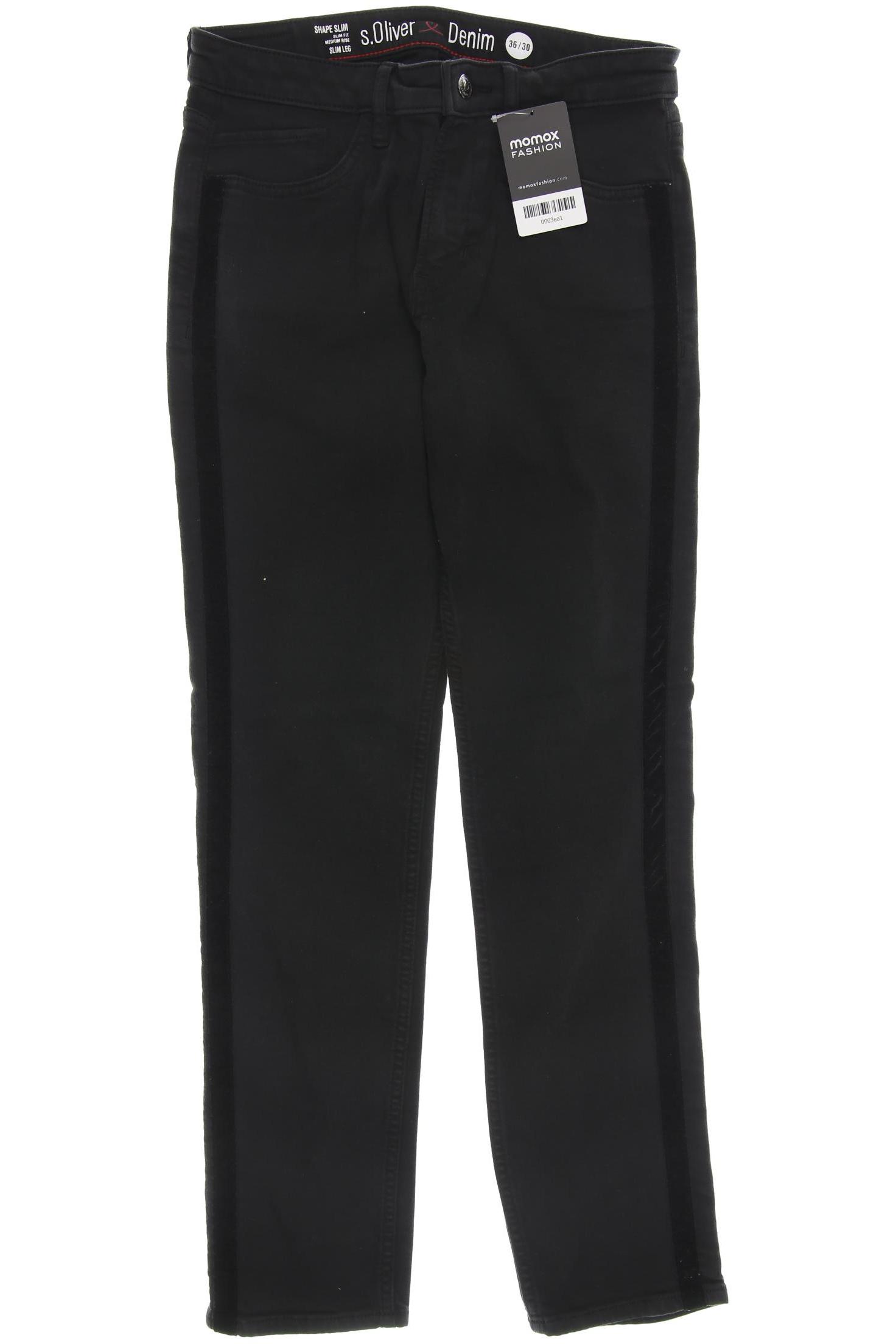 

s.Oliver Damen Jeans, schwarz, Gr. 36
