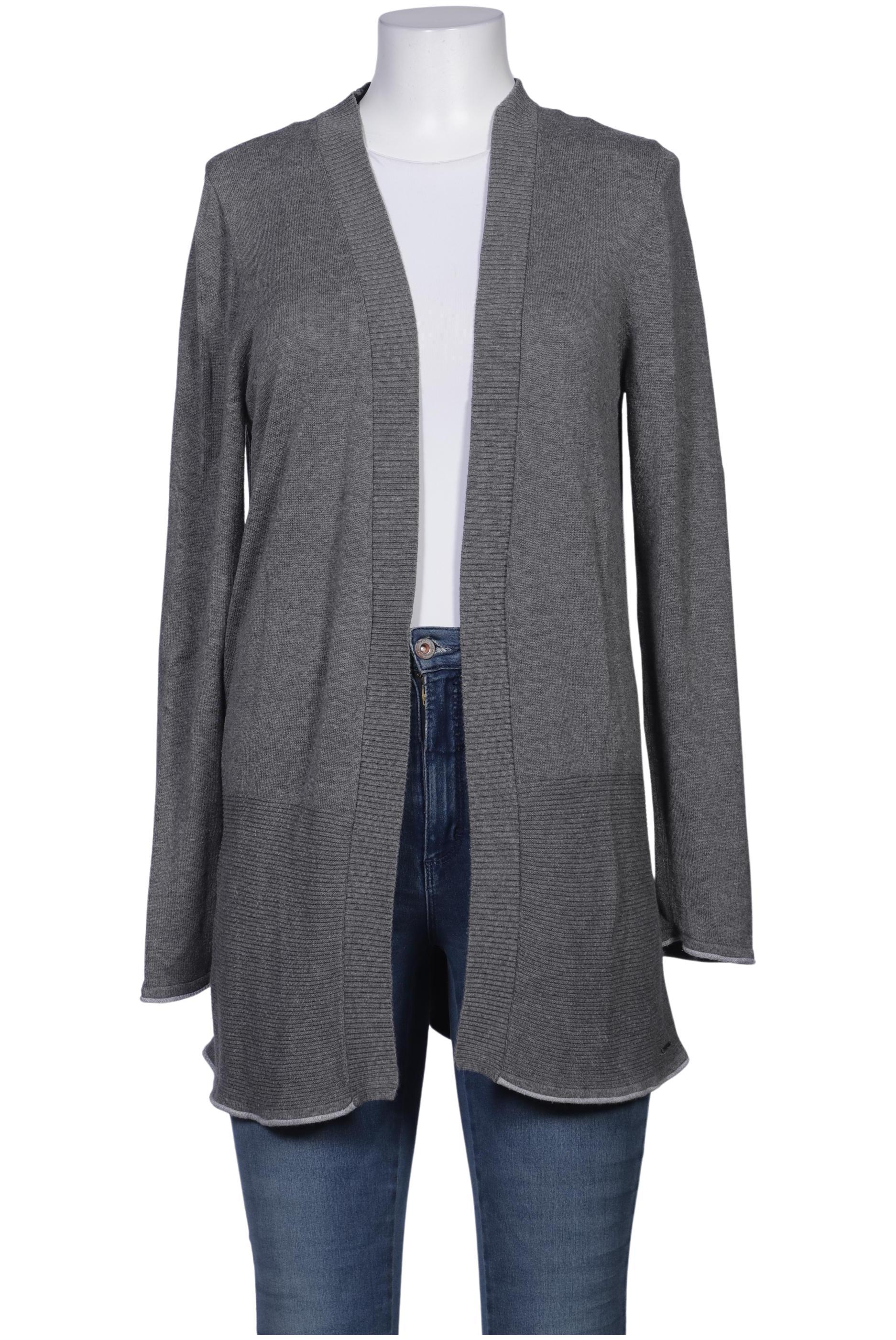 

s.Oliver Damen Strickjacke, grau, Gr. 40