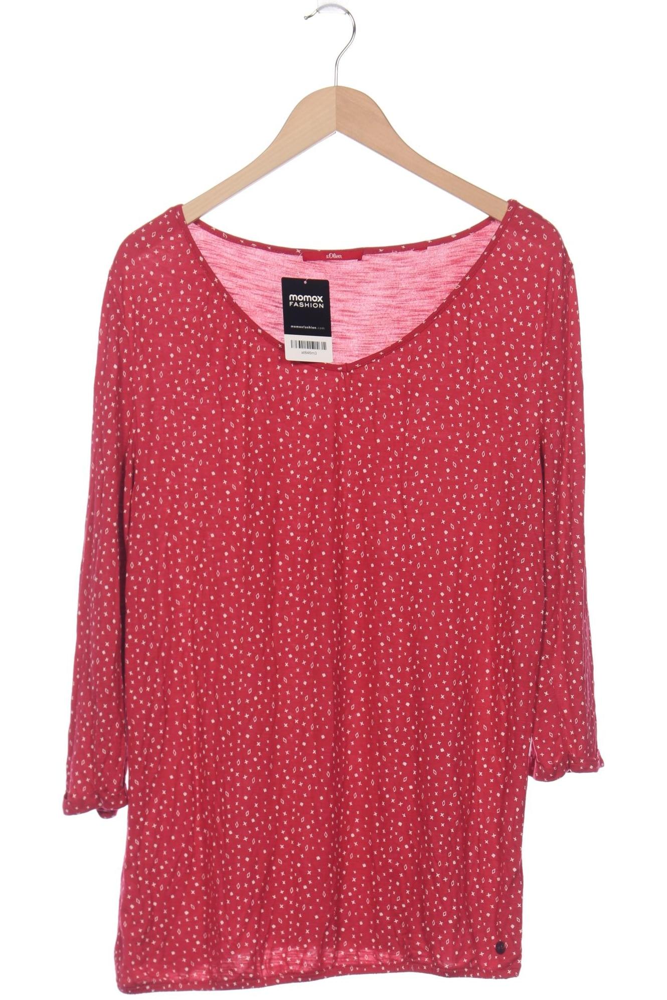 

s.Oliver Damen Langarmshirt, pink, Gr. 44