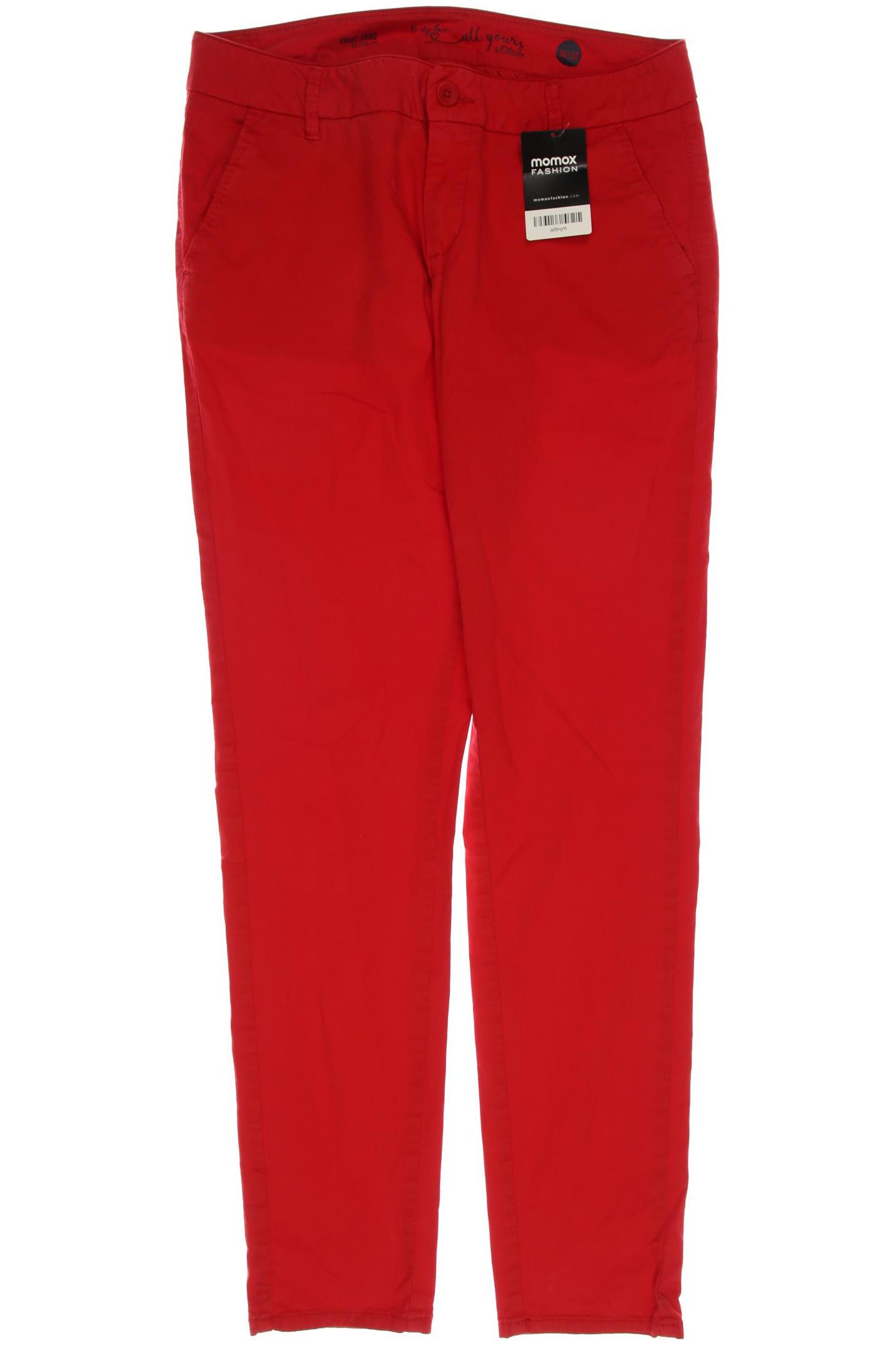 

s.Oliver Damen Stoffhose, rot