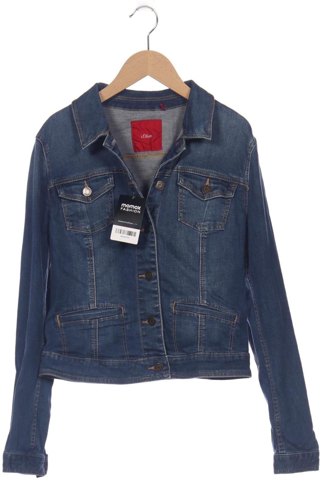 

s.Oliver Damen Jacke, blau, Gr. 38