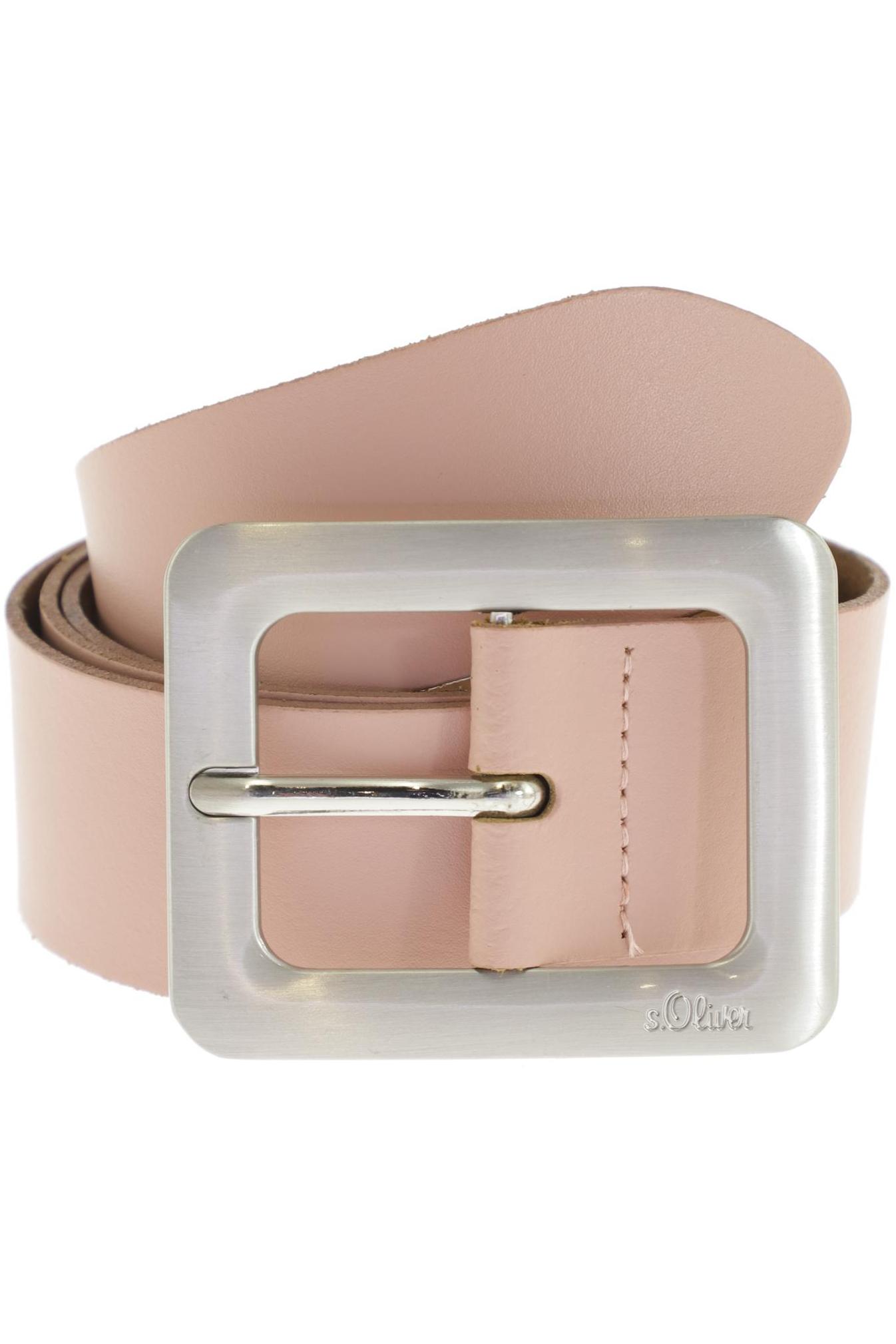 

s.Oliver Damen Gürtel, pink, Gr. 100