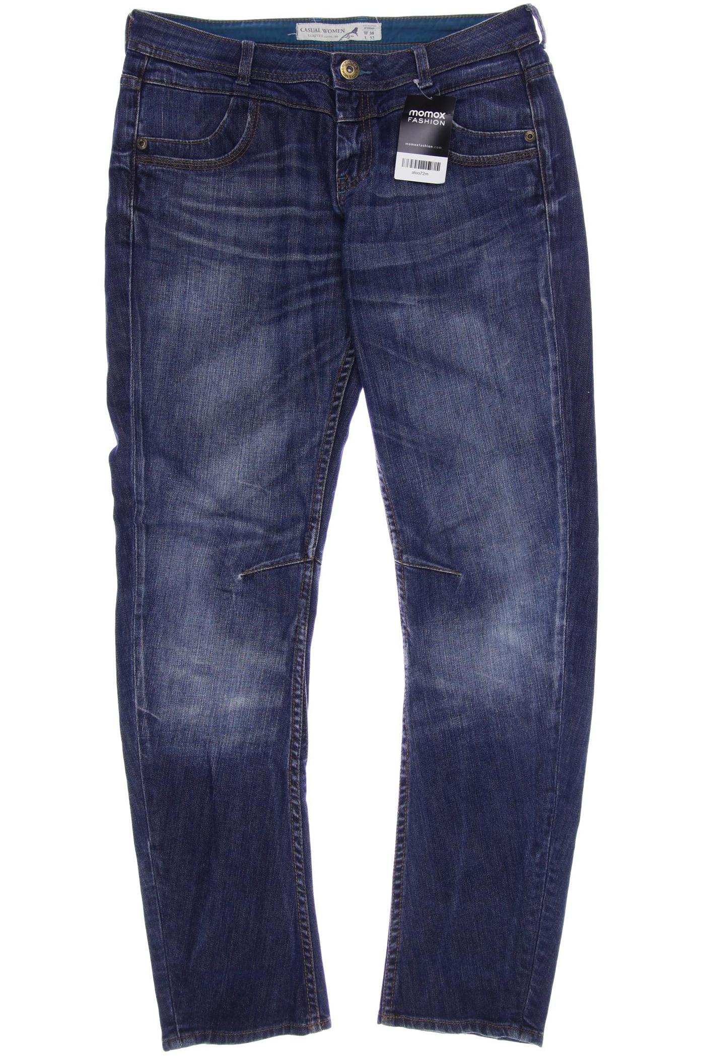 

s.Oliver Damen Jeans, blau