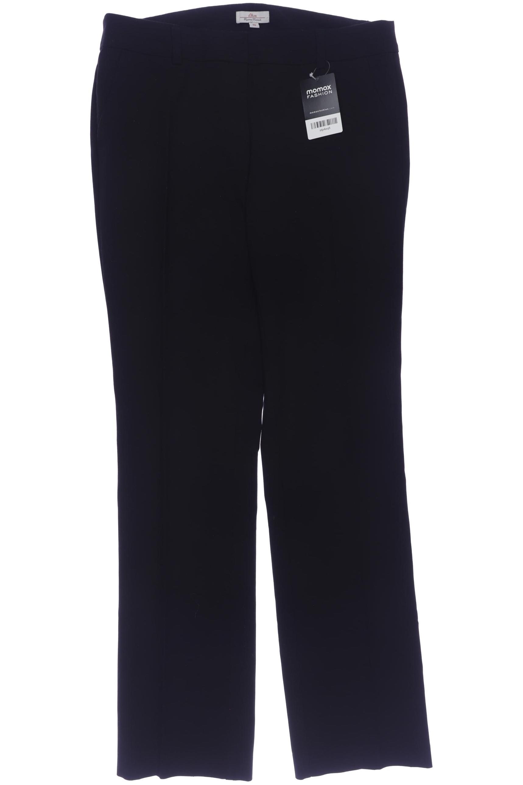 

s.Oliver Damen Stoffhose, schwarz, Gr. 40