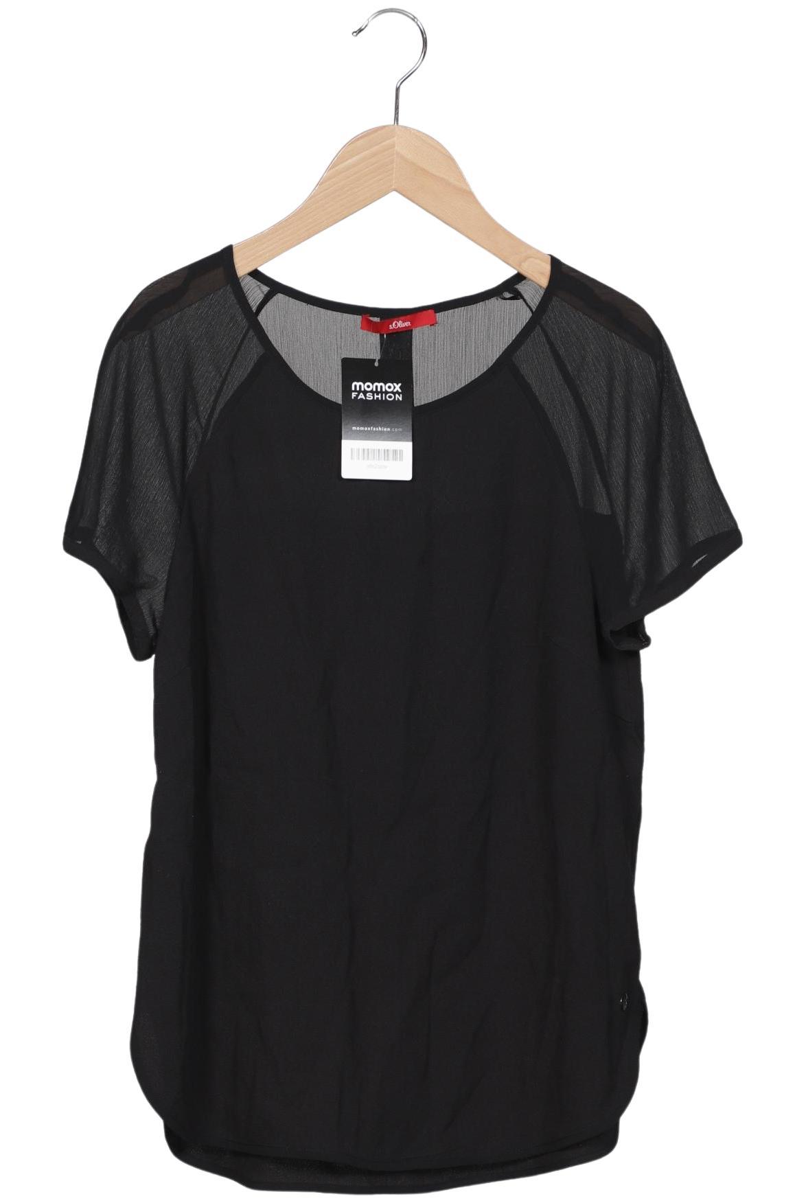 

s.Oliver Damen Bluse, schwarz, Gr. 36