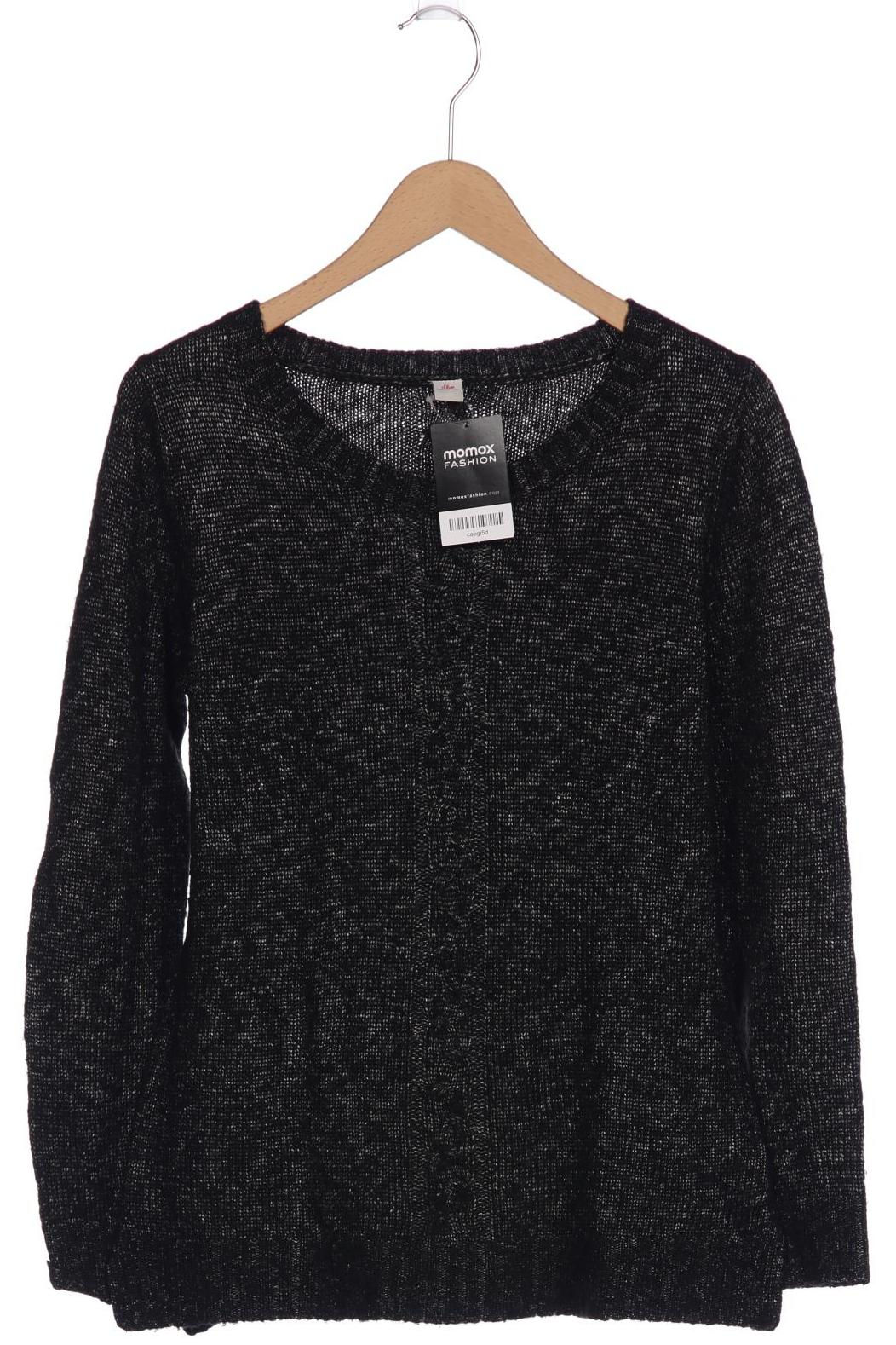 

s.Oliver Damen Pullover, schwarz