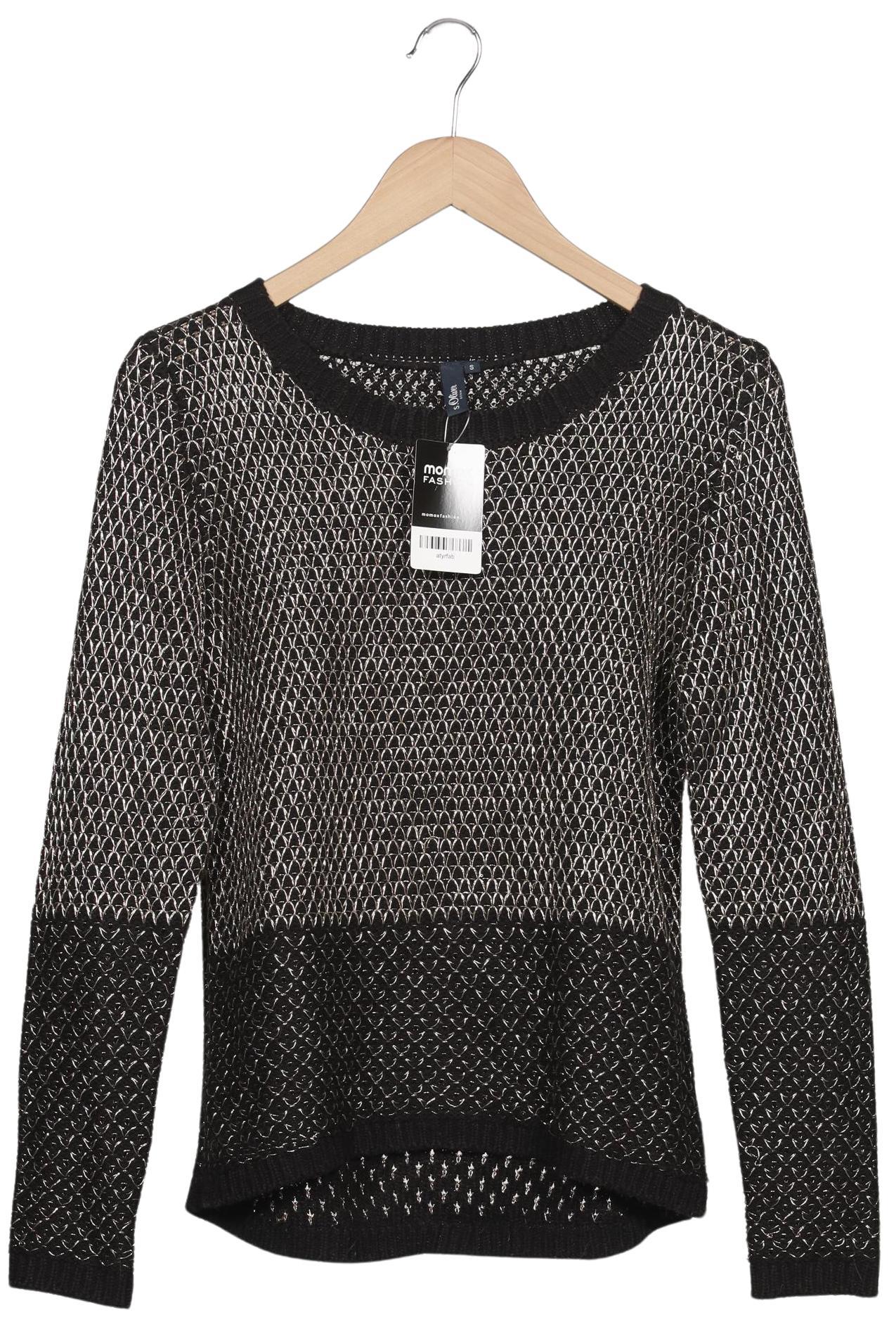 

s.Oliver Damen Pullover, schwarz, Gr. 36