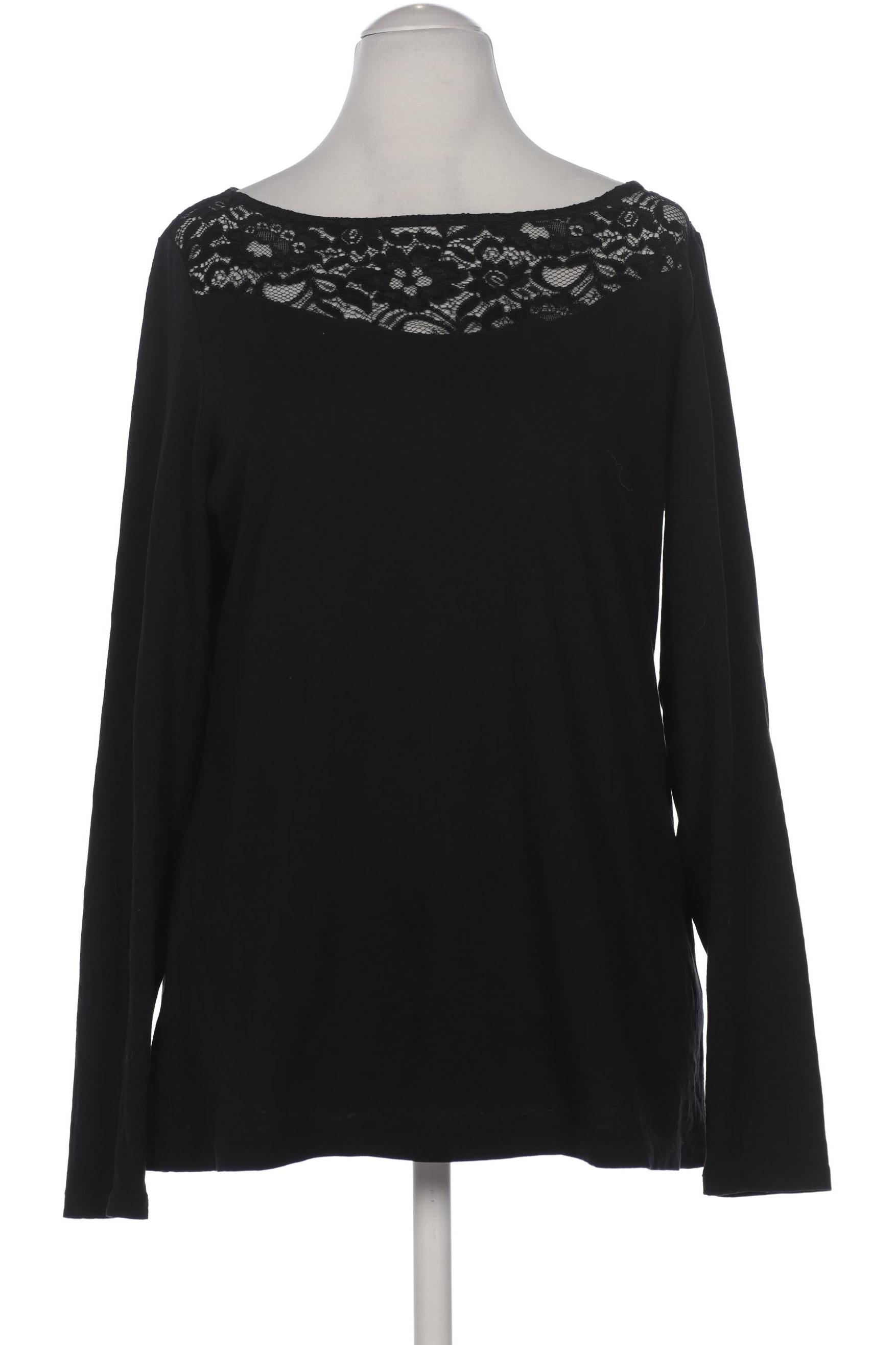 

s.Oliver Damen Langarmshirt, schwarz, Gr. 40