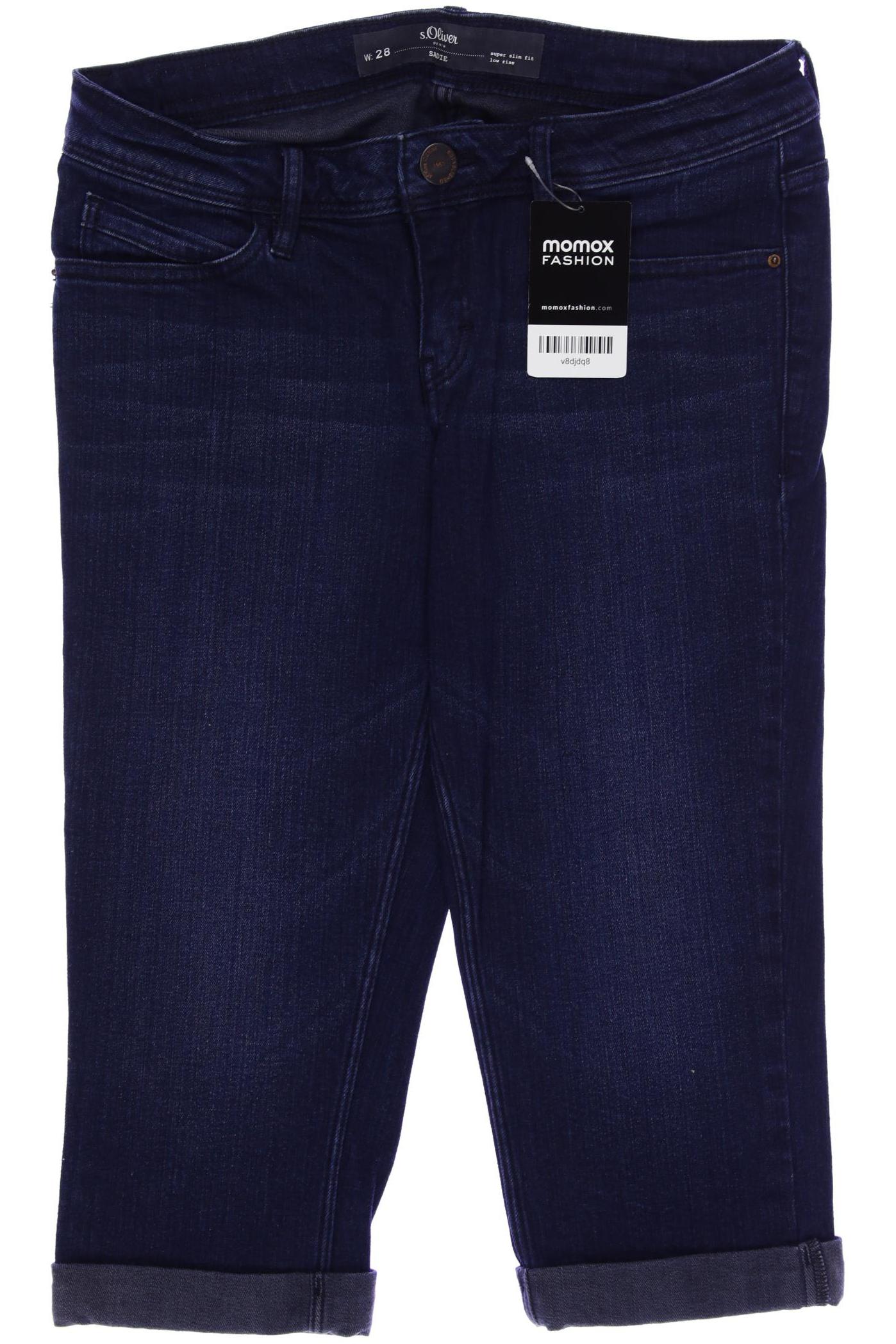 

s.Oliver Damen Shorts, blau, Gr. 28