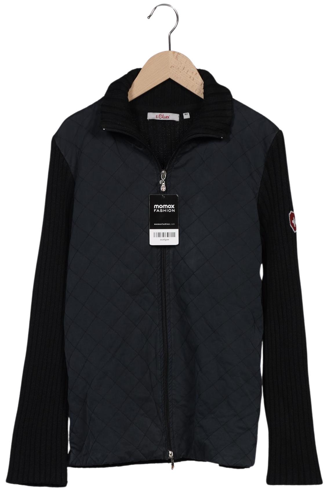 

s.Oliver Damen Jacke, schwarz, Gr. 42